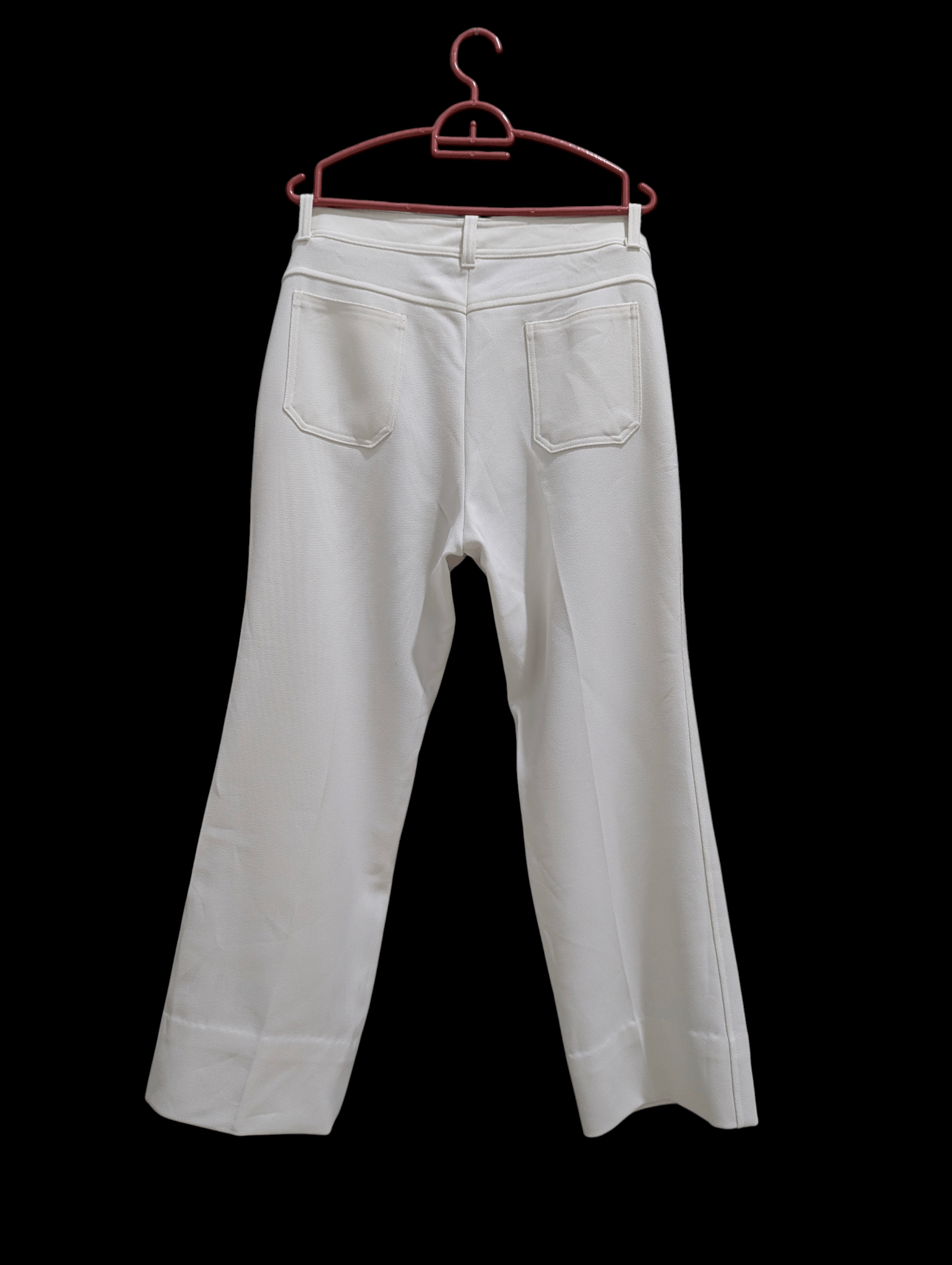 Other Vintage White pants sta-prest style Size 32" / US 10 / IT 46 - 2 Thumbnail