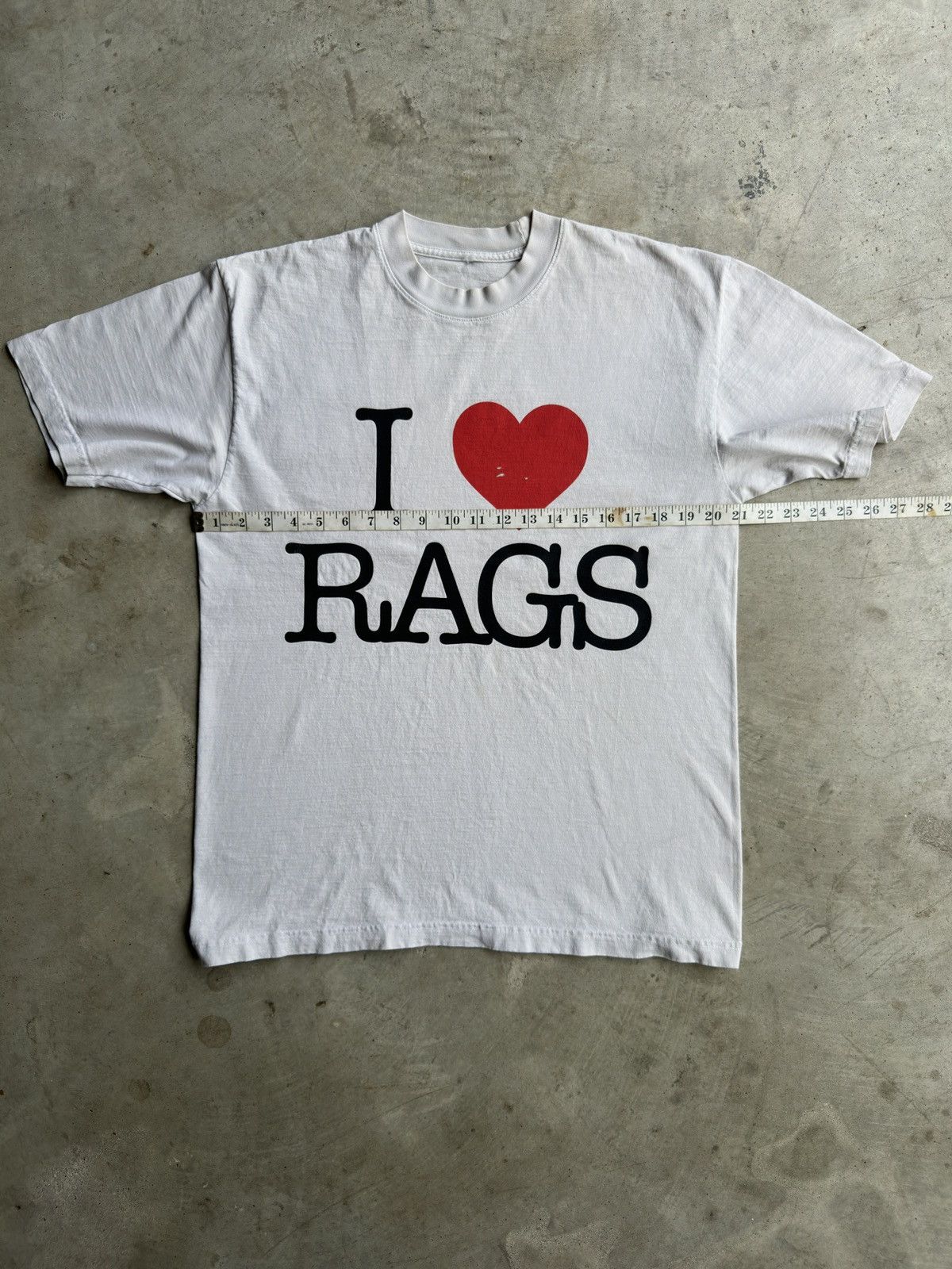 Other Commonrags I Love Rags Tee - L Size US L / EU 52-54 / 3 - 4 Thumbnail