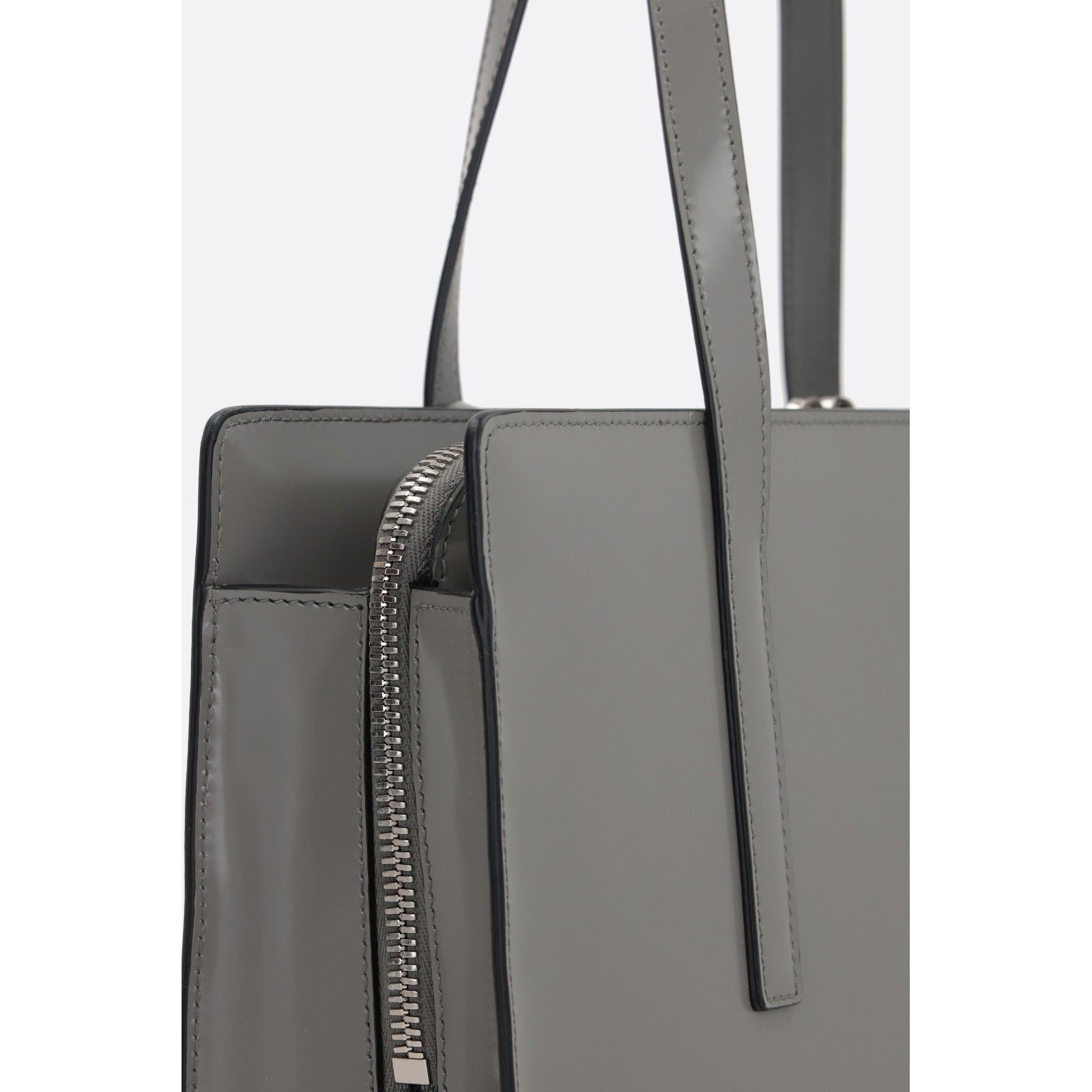 Prada PRADA Re-Edition 1995 Medium Marble Gray Leather Top Handle Size ONE SIZE - 4 Thumbnail