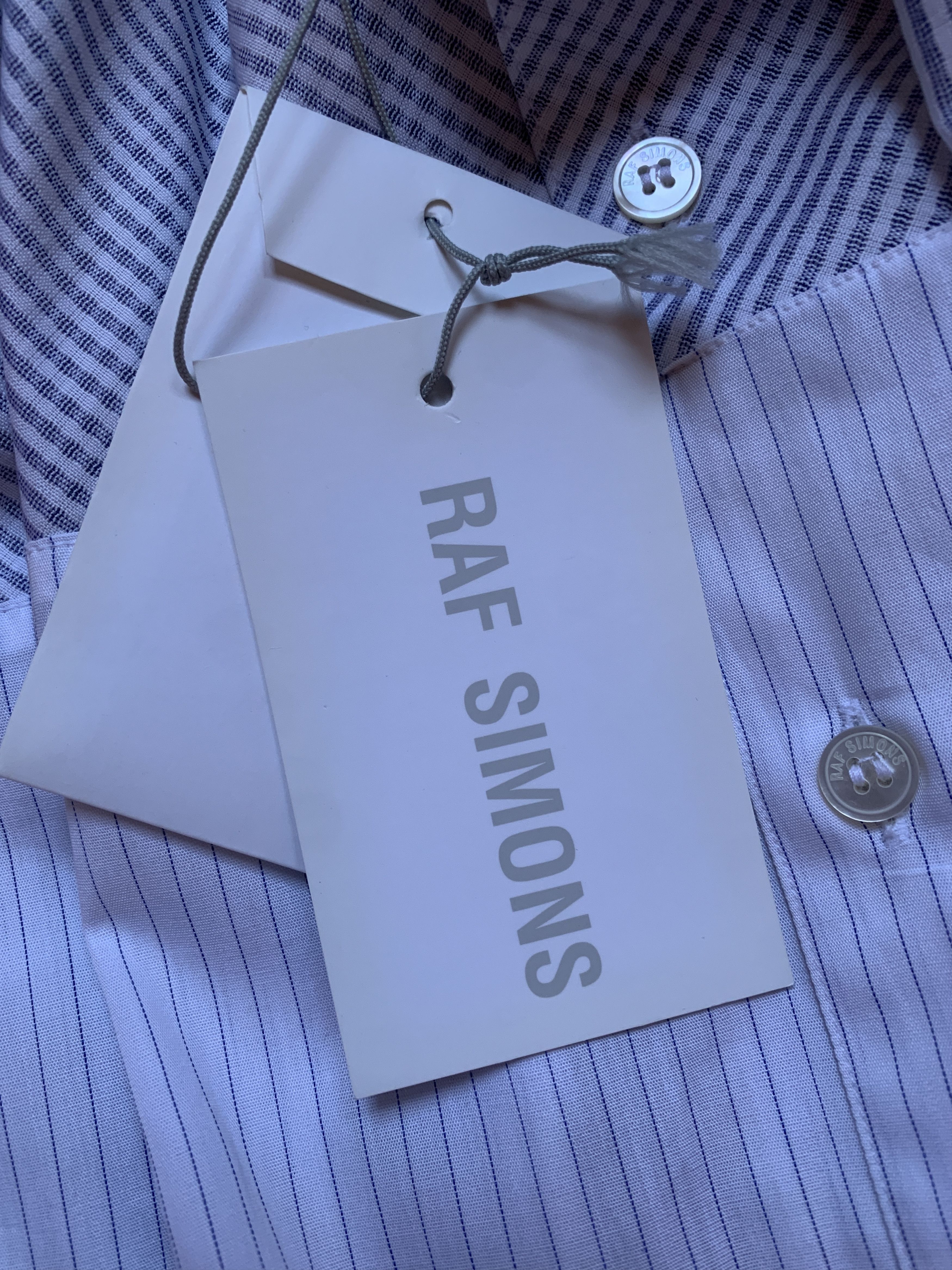Raf Simons Raf Simons Spring Summer 2007 cotton shirt RARE NWT Size US L / EU 52-54 / 3 - 13 Thumbnail