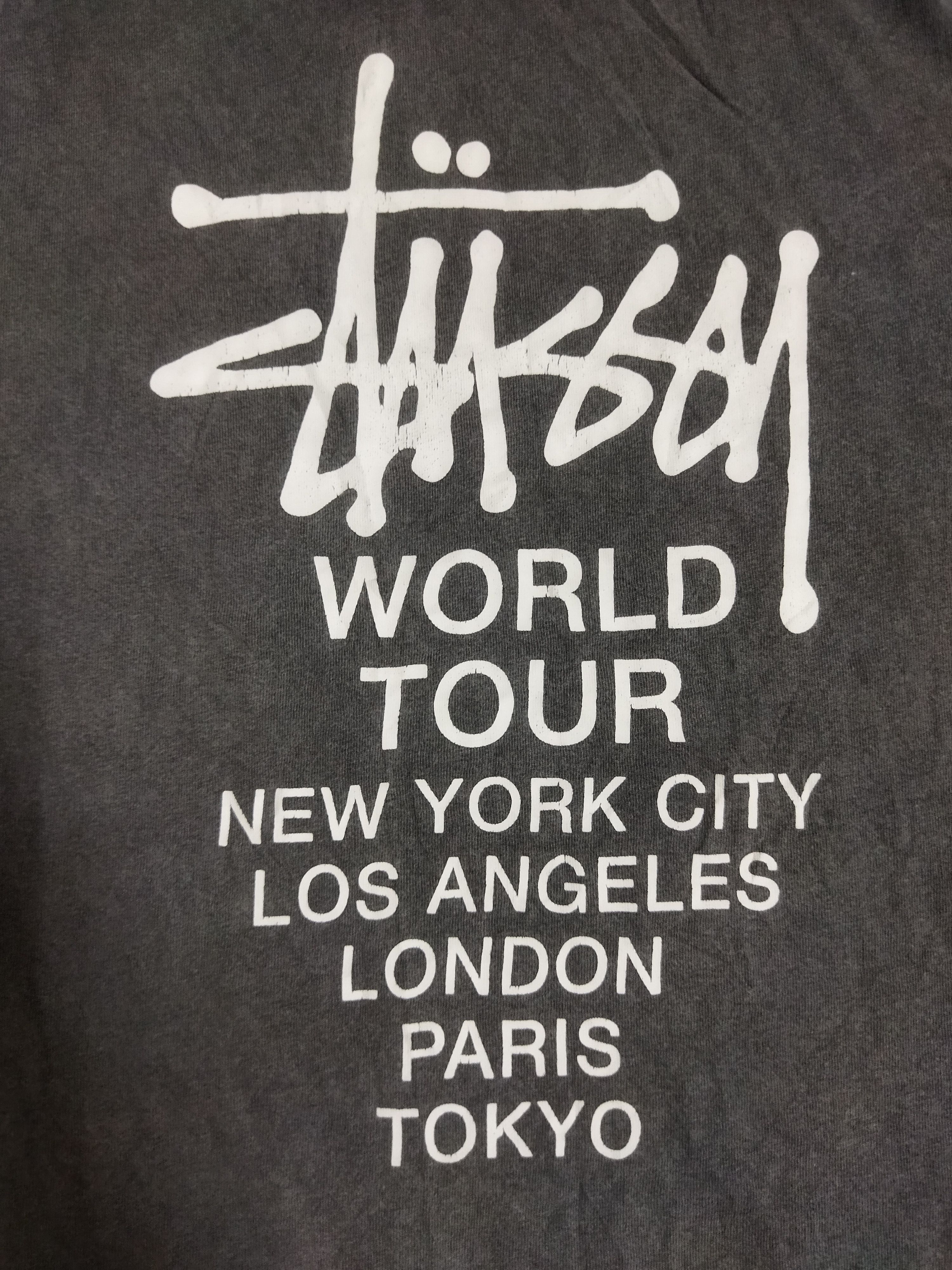 Stussy Stussy World Tour Tee Size US XL / EU 56 / 4 - 3 Thumbnail