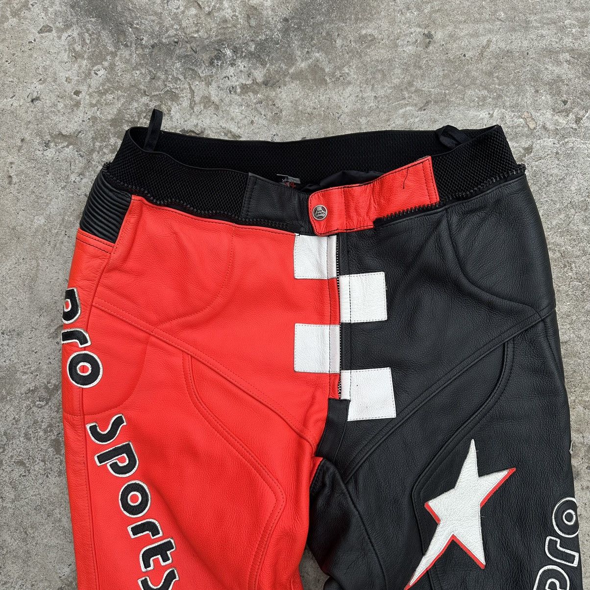 Hein Gericke Vintage Hein Gericke Moto Leather Pants Pro Sports Y2K 00s Size US 38 / EU 54 - 6 Thumbnail