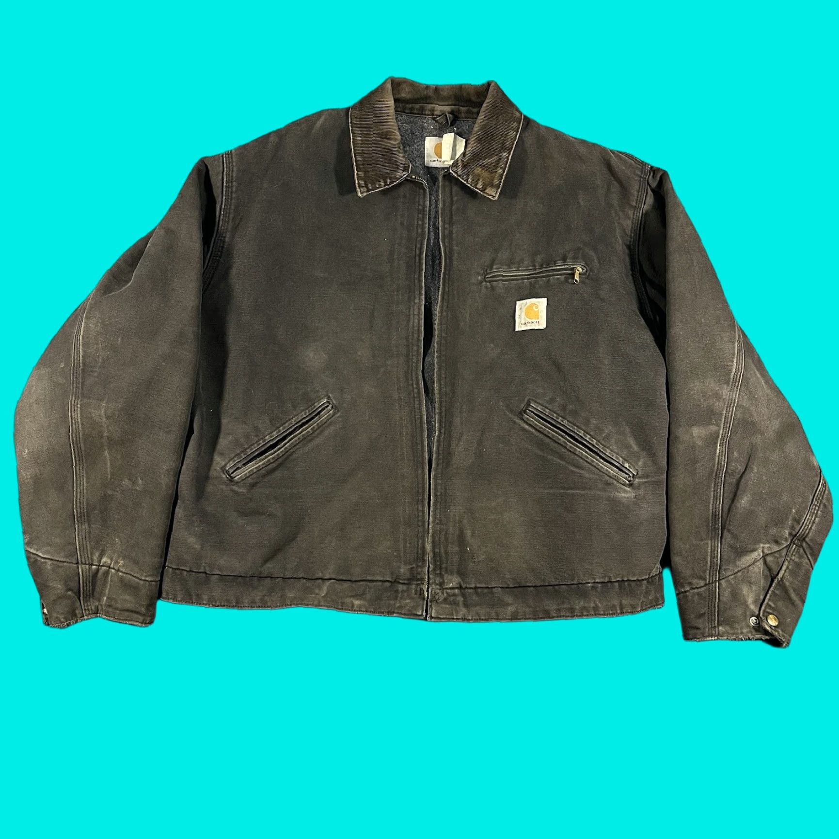 Carhartt Detroit jacket 90s USA製 sanfade Vintage 1990s Carhartt Detroit Jacket / Workwear