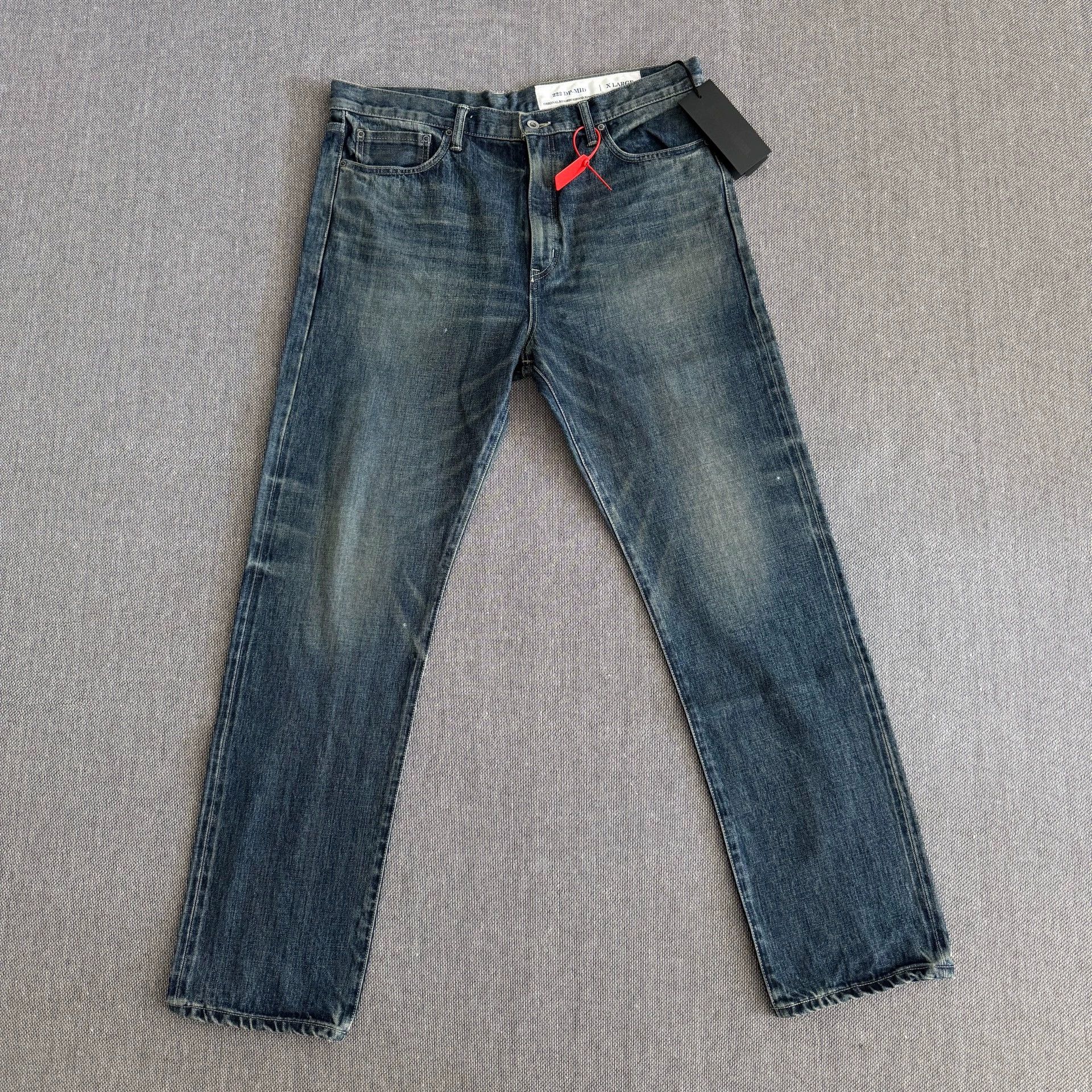 Neighborhood Neighborhood 22aw Dp-Mid Base Wash Straight Jeans Size US 36 / EU 52 - 2 Thumbnail