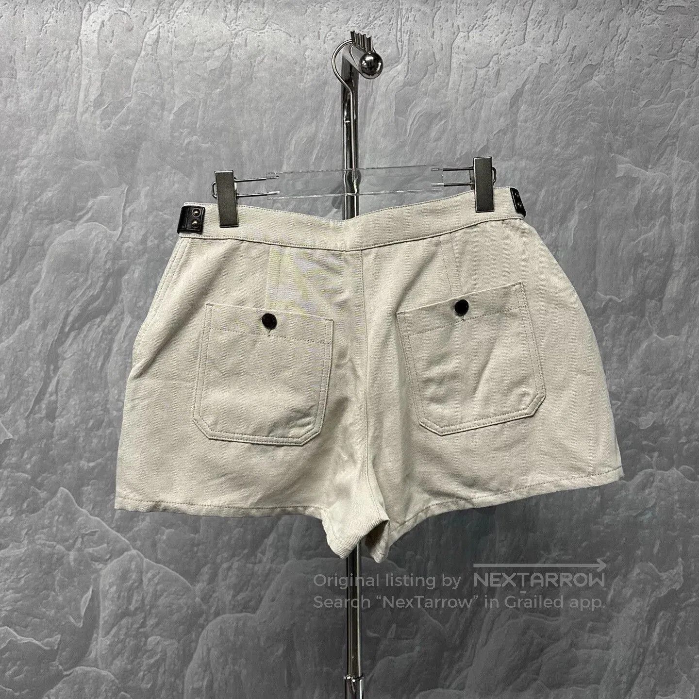 Louis Vuitton louis vuitton denim shorts with belt. Size US 40 / EU 56 - 4 Thumbnail