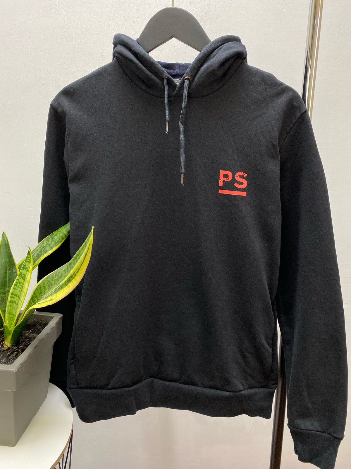 Paul Smith × Vintage Vintage Paul Smith Surfing Rat Hoodie M Men’s Black Size US M / EU 48-50 / 2 - 24 Thumbnail
