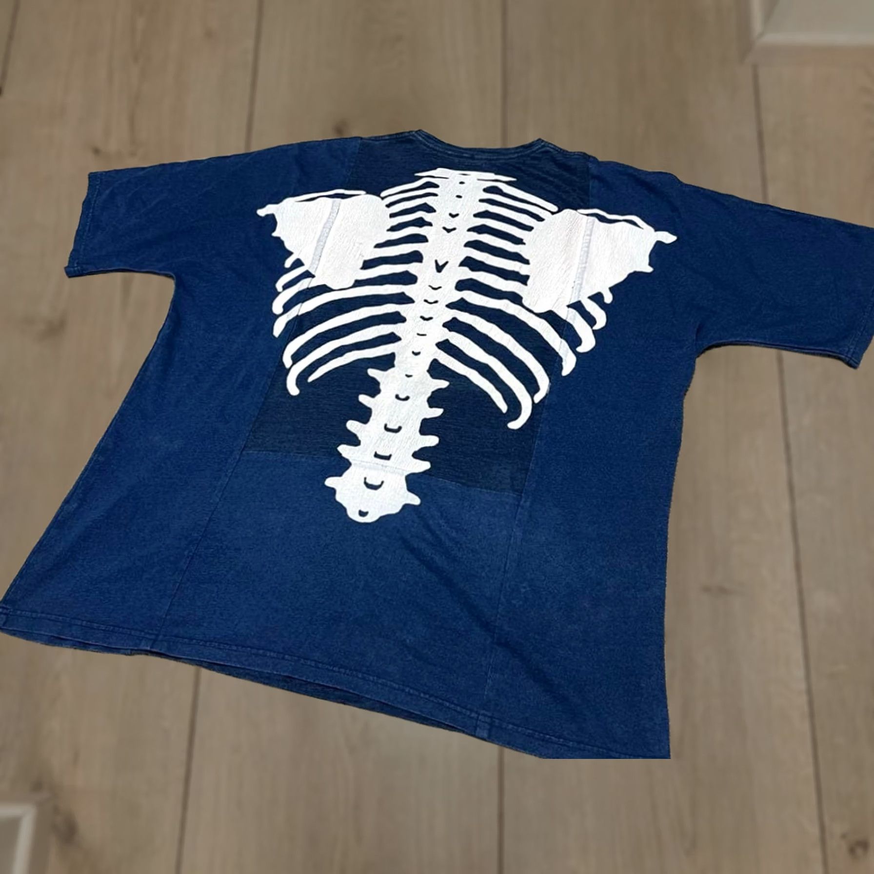 Kapital 2 Tone Oversized Bones Shirt | Grailed
