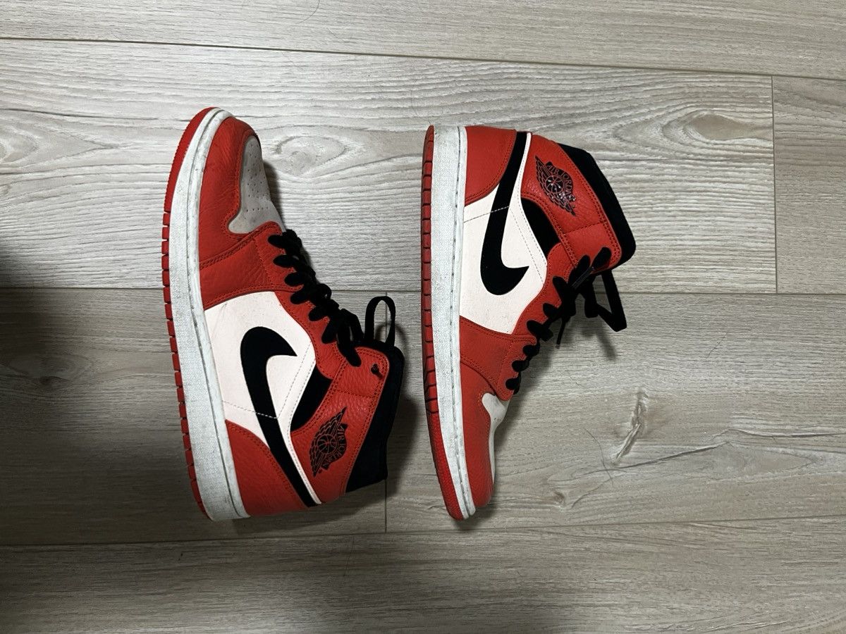 Jordan Brand × Nike Jordan 1 mid “TEAM ORANGE”🍊 Size US 10 / EU 43 - 2 Thumbnail