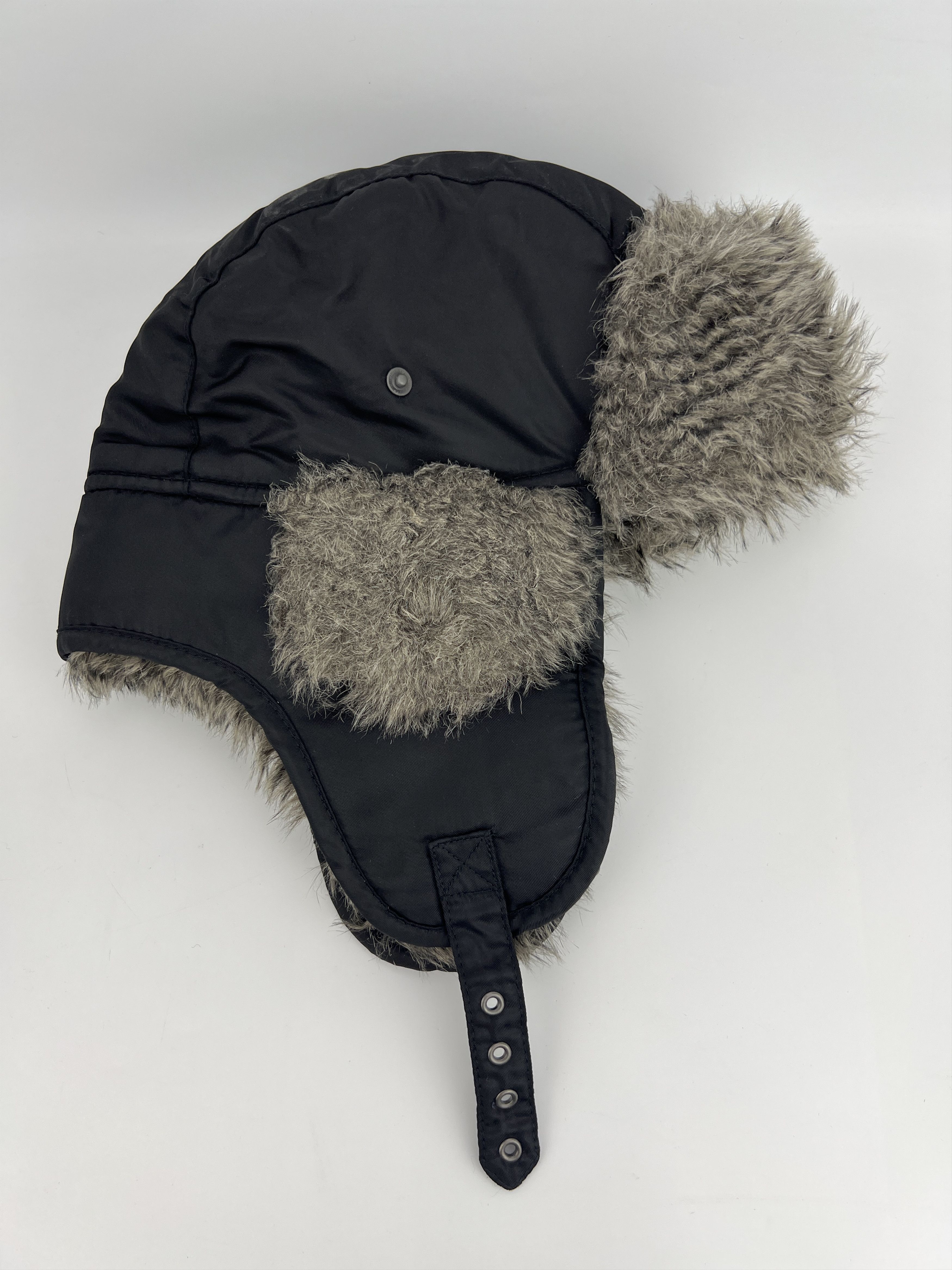 H&M y2k style faux fur ushanka hat floppy ears Size ONE SIZE - 5 Thumbnail