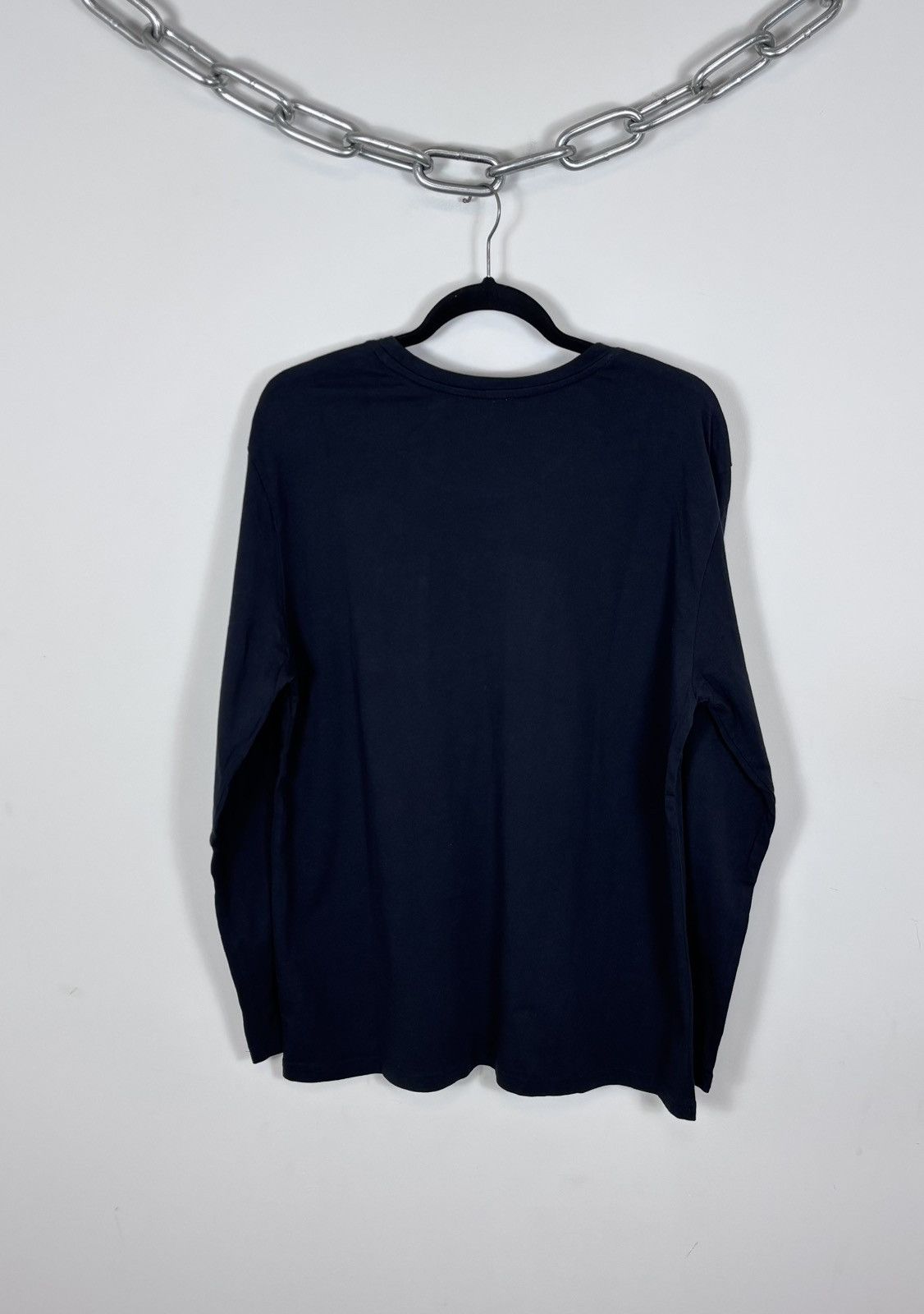 Zimmerli Zimmerli Swiss First Men’s Navy Blue Long Sleeve T-Shirt Tee Size US M / EU 48-50 / 2 - 10 Thumbnail