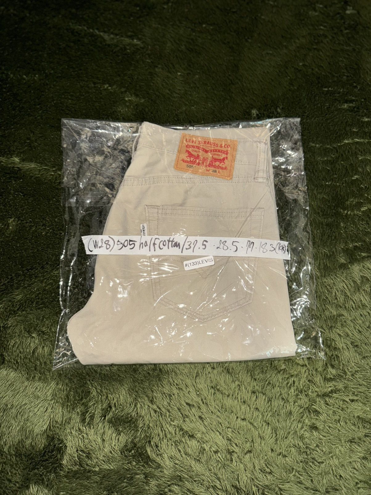 Levi's [W28] Levi’s 505 3/4 Cotton Pants – Washed Beige Size US 28 / EU 44 - 10 Thumbnail