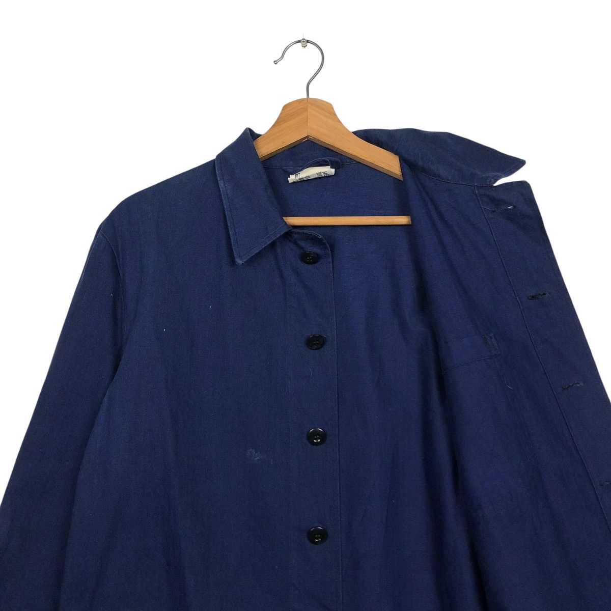 Vintage 🔥VINTAGE CHORE WORKER MILITARY JACKET G.WAHLER US NAVY Size US M / EU 48-50 / 2 - 14 Thumbnail
