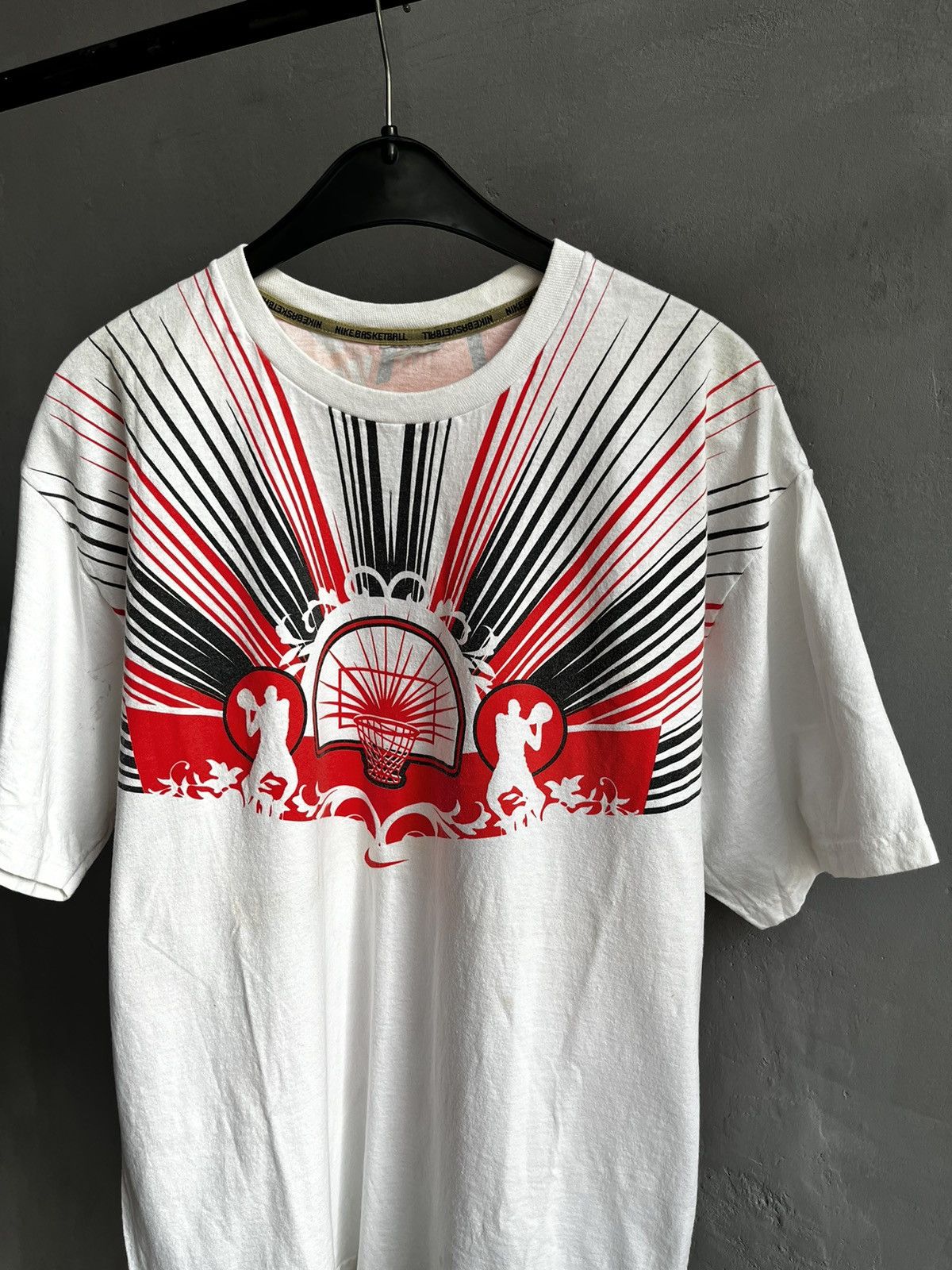 Nike × Vintage Nike basketball t shirt vintage 90s Size US XL / EU 56 / 4 - 2 Thumbnail