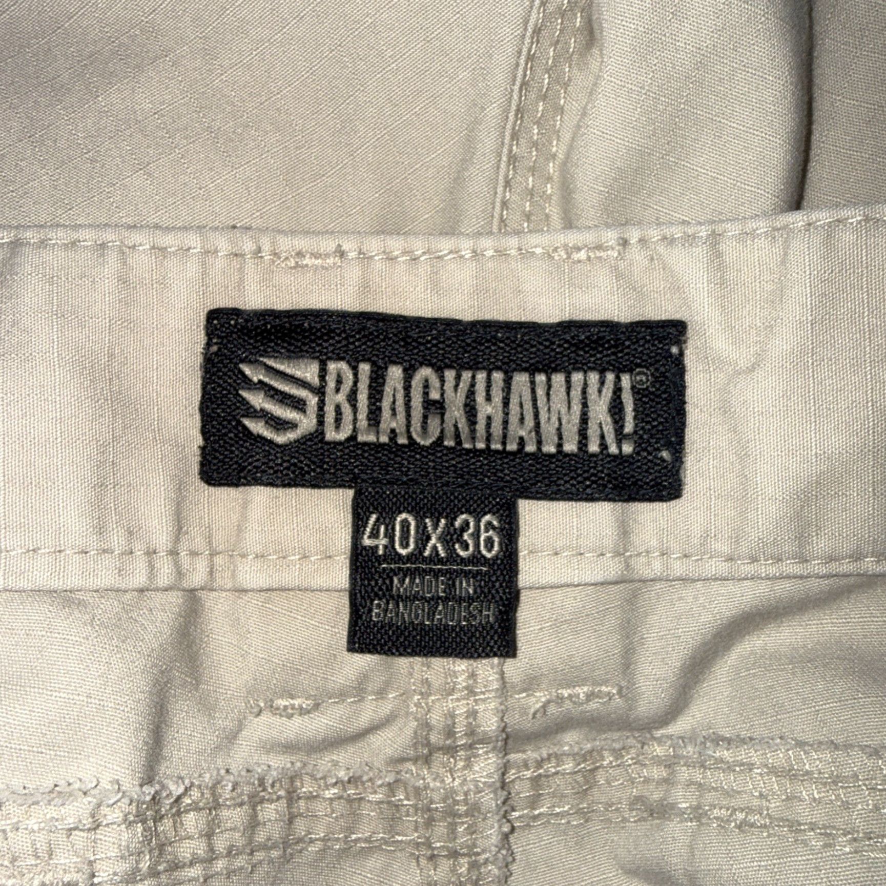 Vintage BLACKHAWK! Beige Tactical Cargo Pants Mens Size 40x36 Cargo Pants Beige Mens 40 X 36 Size US 40 / EU 56 - 5 Thumbnail