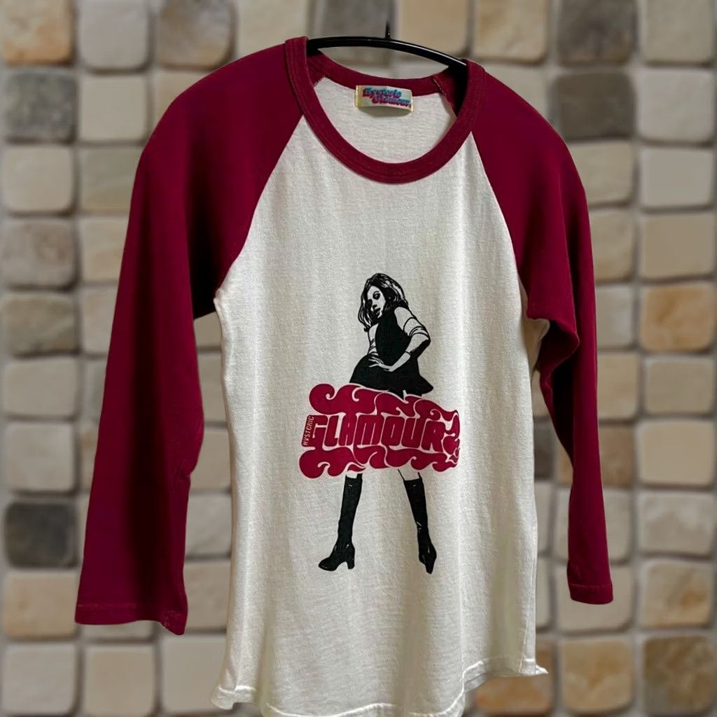 Band Tees × Hysteric Glamour Ramones Hysteric Glamour Raglan shirt