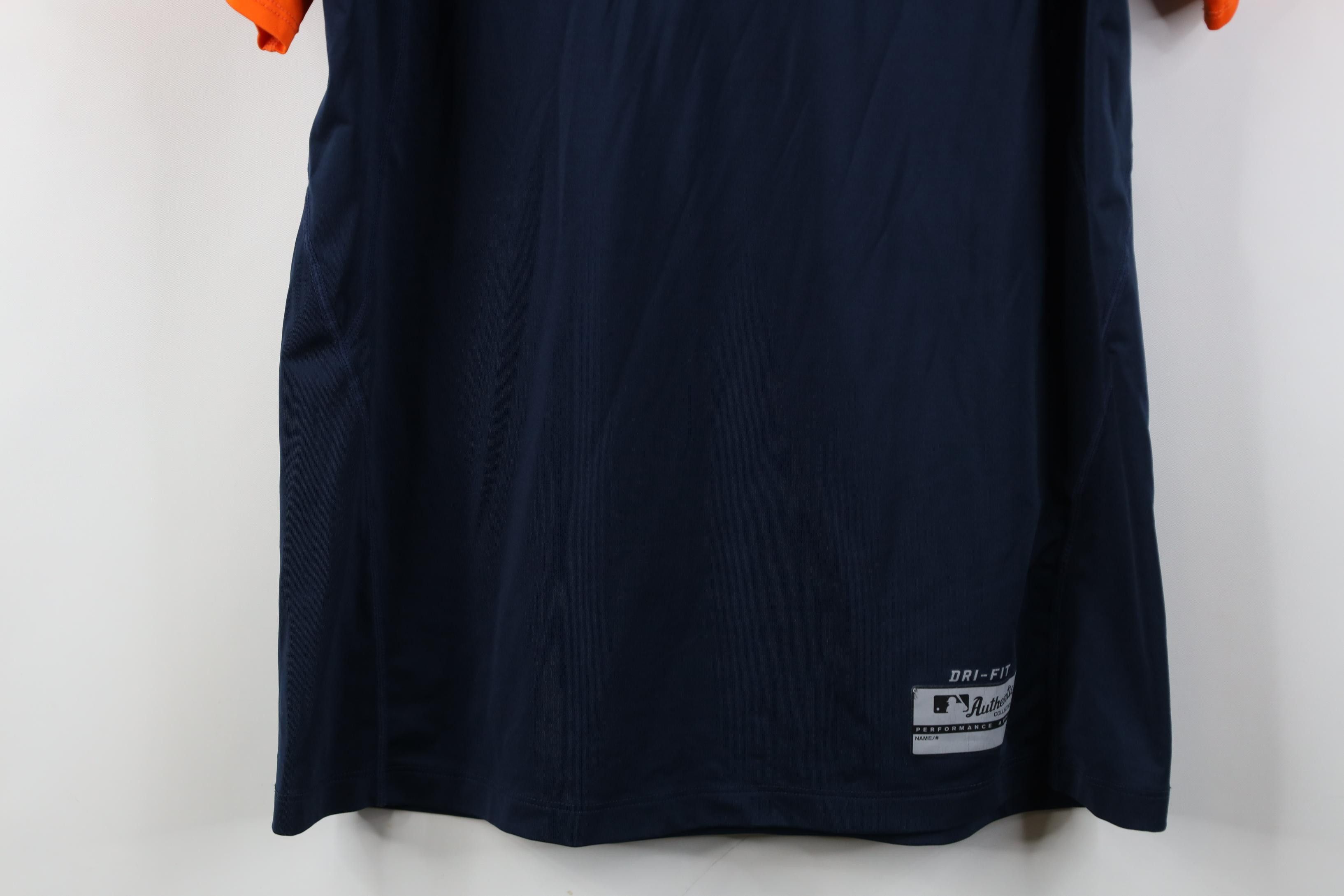 Nike Nike Pro Combat Detroit Tigers Baseball Fitted T-Shirt Size US M / EU 48-50 / 2 - 3 Thumbnail