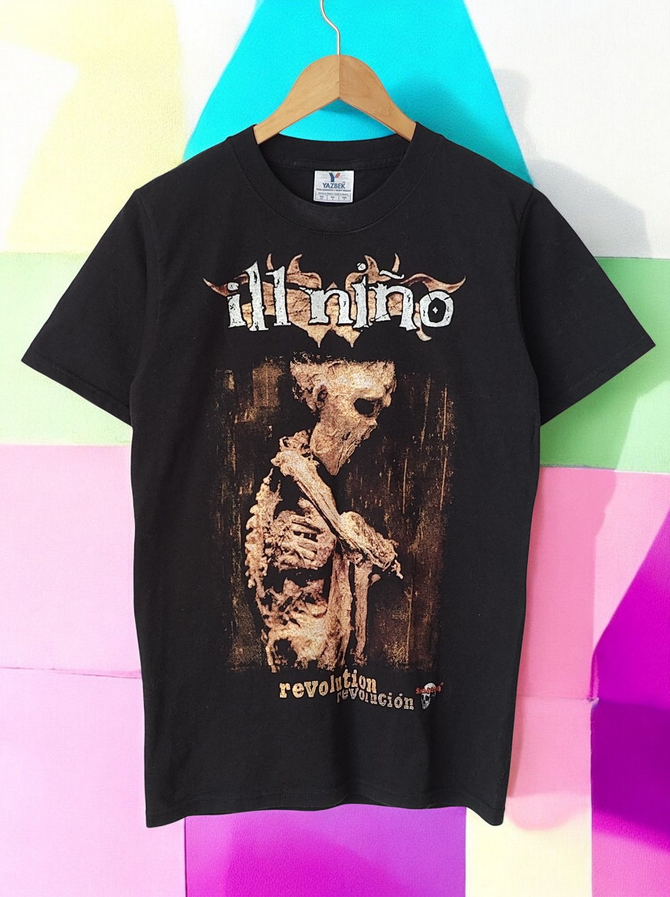 Band Tees Ill Nino Revolution Mexico 2004 VTG Y2K Vintage Tshirt Size US S / EU 44-46 / 1 - 1 Thumbnail