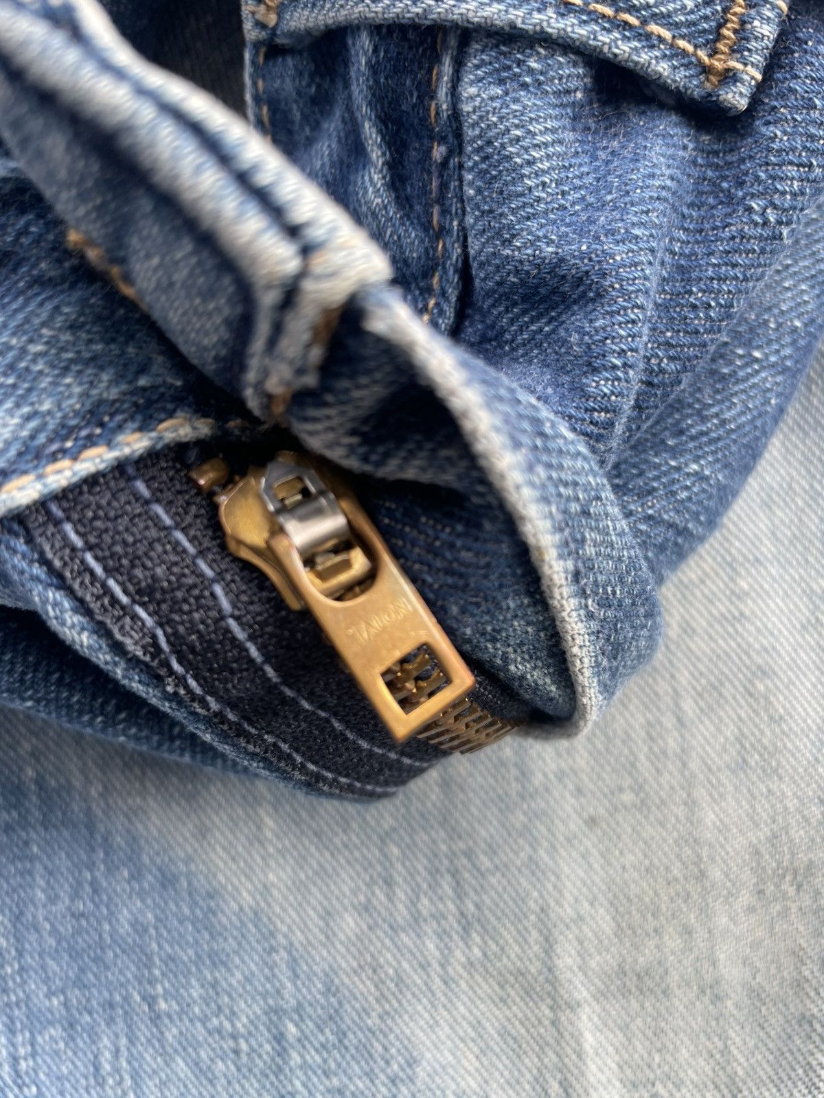 Wrangler Vintage Wrangler Blue Bell Selvedge Denim Size US 31 - 22 Thumbnail