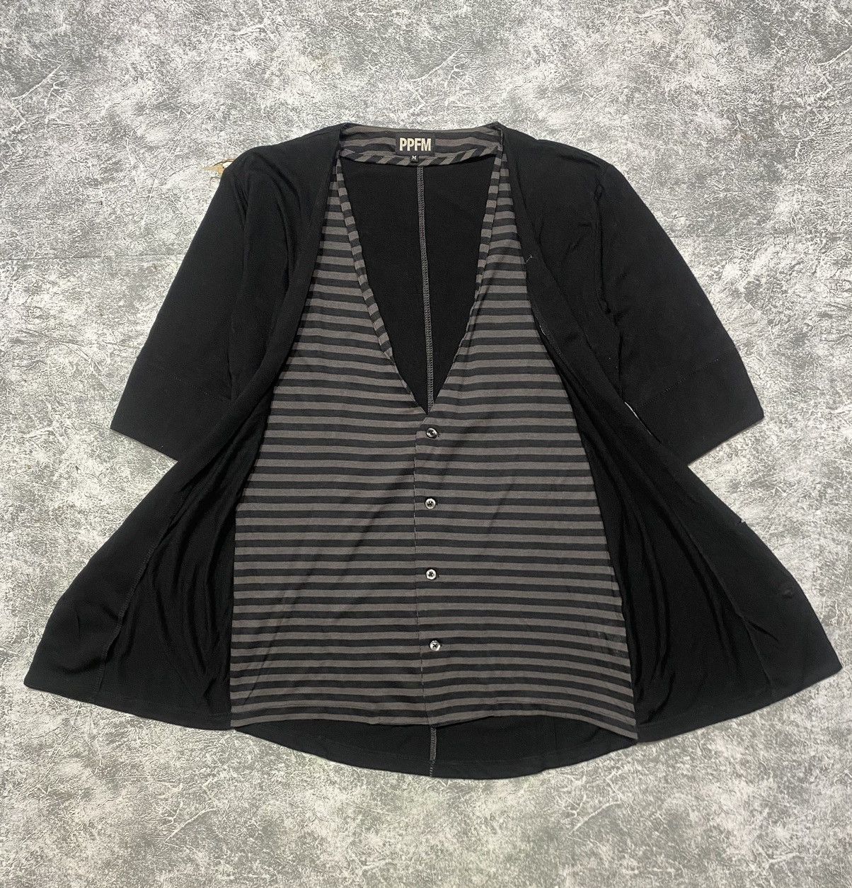 PPFM Vintage PPFM Cardigan Double Layer Size US L / EU 52-54 / 3 - 2 Thumbnail