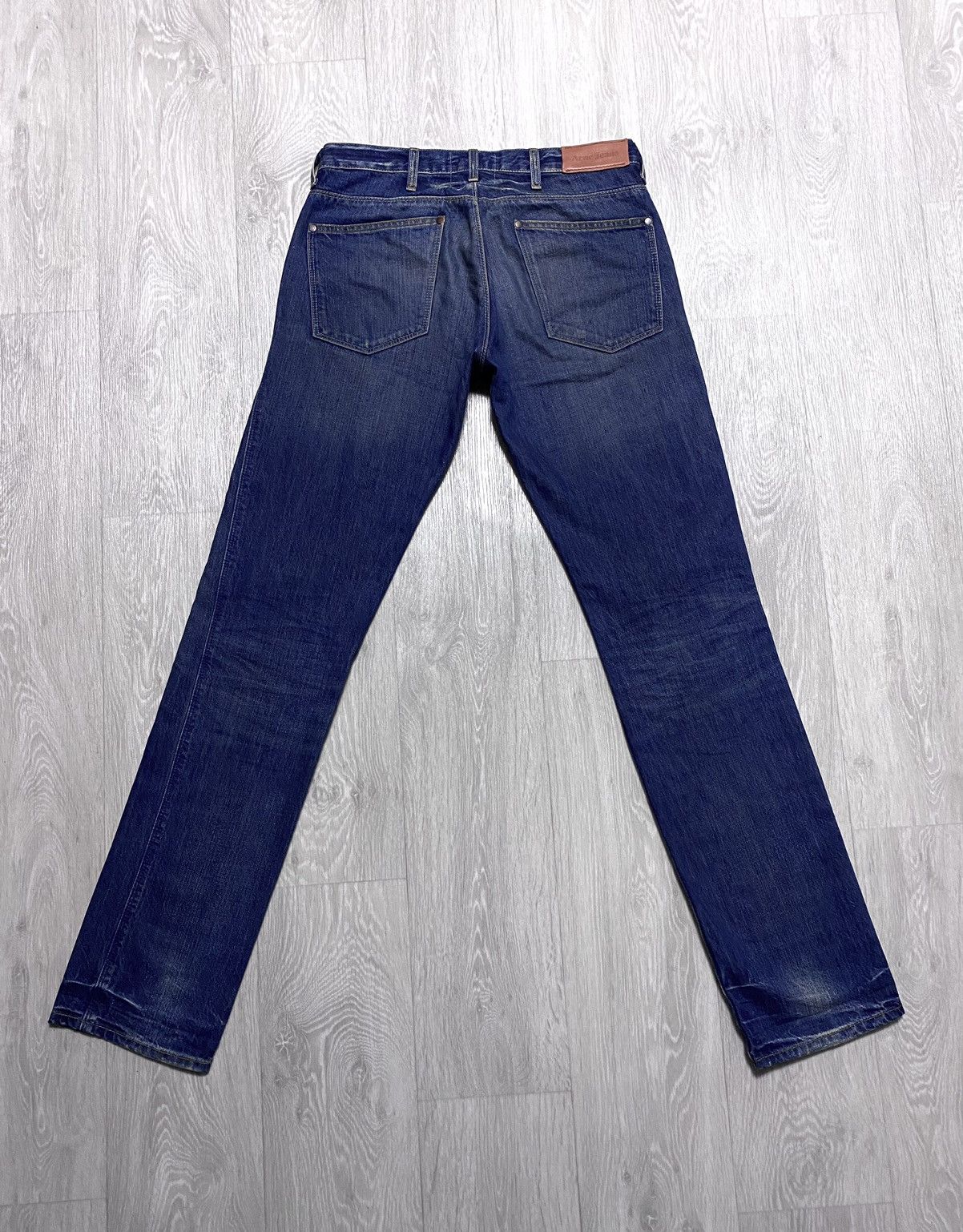 Acne Studios Acne Action Jeans Max Lost&Found Washed Stitched Dyed Jeans Size US 30 / EU 46 - 5 Thumbnail