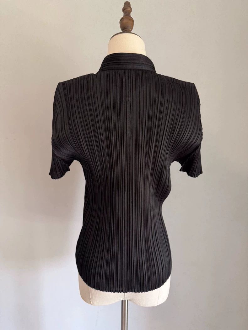 Issey Miyake Issey Miyake size:4 Black Chinese-style stand-up collar to Size XS / US 0-2 / IT 36-38 - 2 Thumbnail