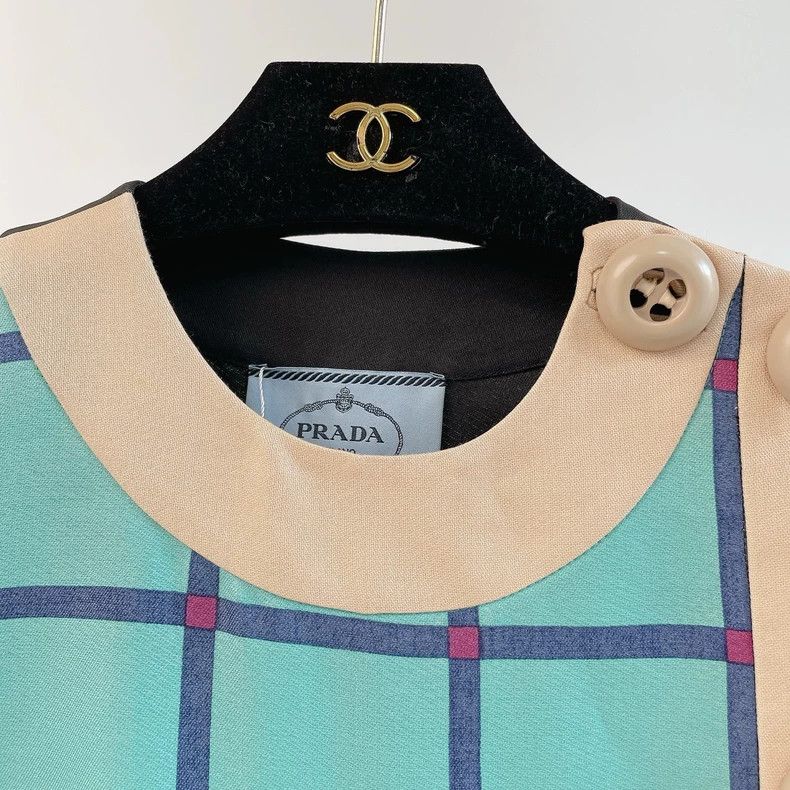 Prada Prada Sleeveless stitching dress Size XS / US 0-2 / IT 36-38 - 5 Thumbnail
