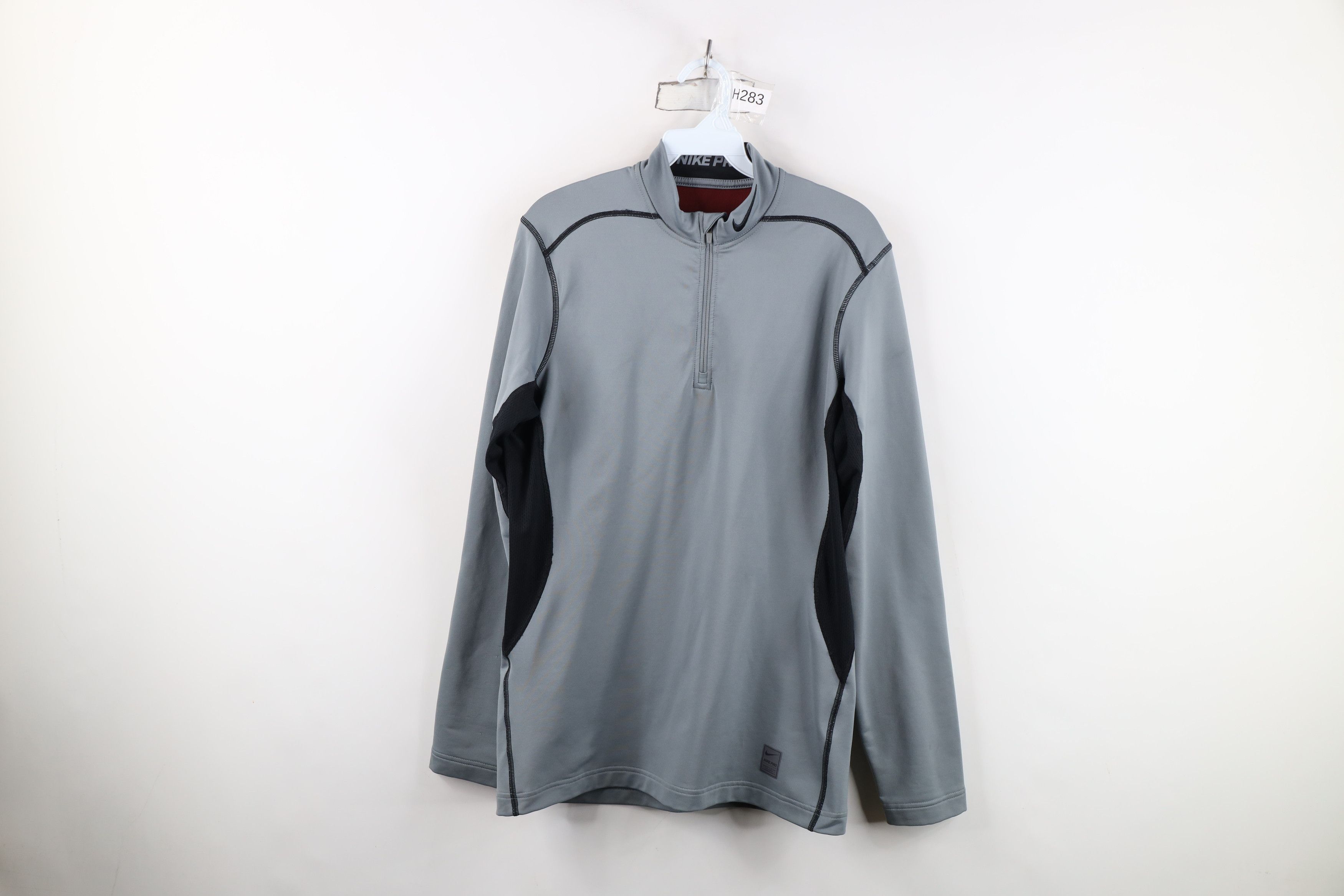 Nike Nike Pro Compression HyperWarm Half Zip Pullover Sweater Top Size US M / EU 48-50 / 2 - 1 Thumbnail