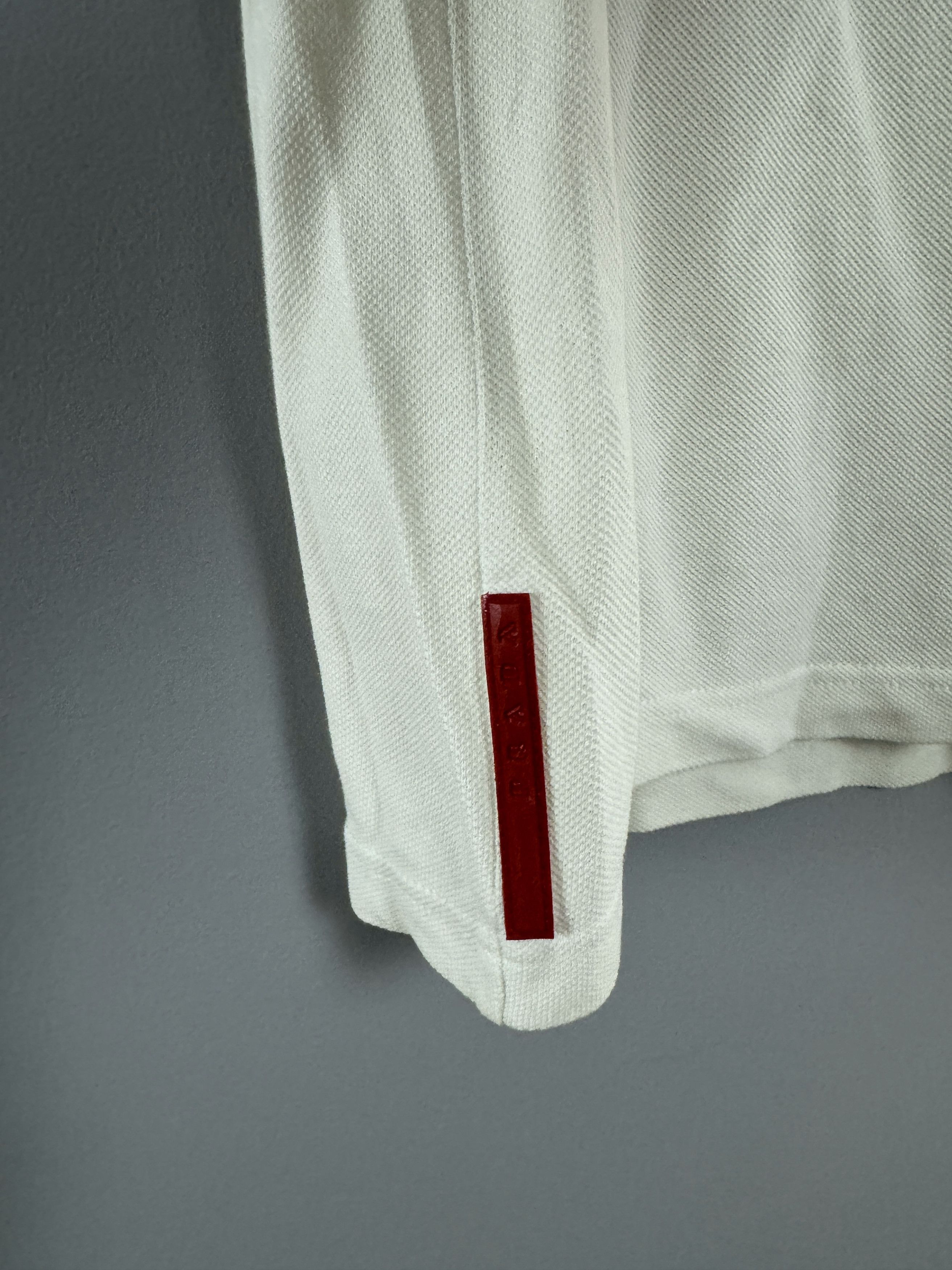 Prada Prada Milano Cotton Polo Shirt Short Sleeve Size S White Size US S / EU 44-46 / 1 - 3 Thumbnail