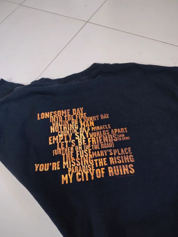 Band Tees × Vintage vintage Y2k Bruce Springsteen the rising album music t-shirt Size US M / EU 48-50 / 2 - 5 Thumbnail
