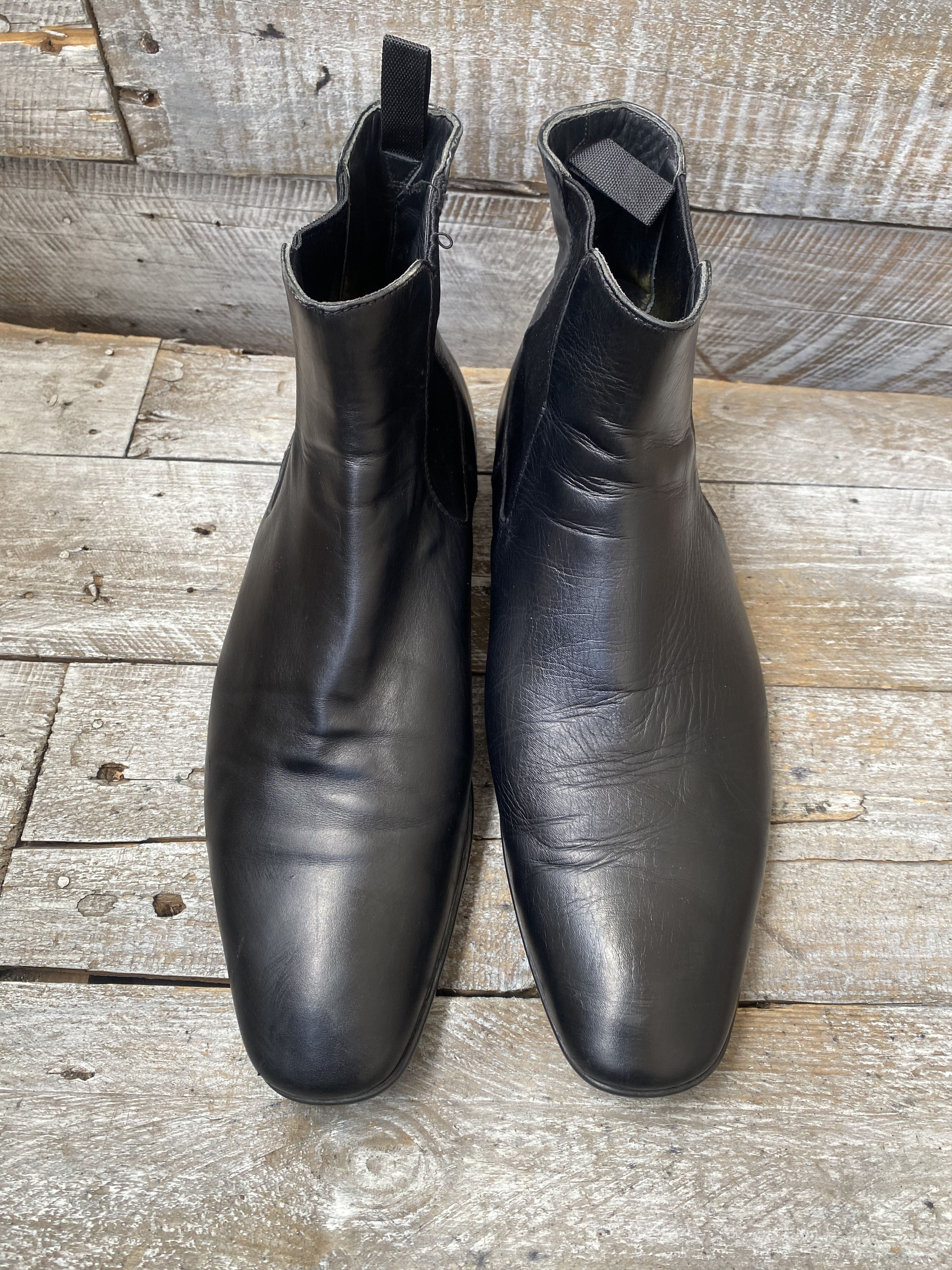 Prada Prada linea Rosa black chelsea boots sz uk 8.5 Size US 9.5 / EU 42-43 - 4 Thumbnail