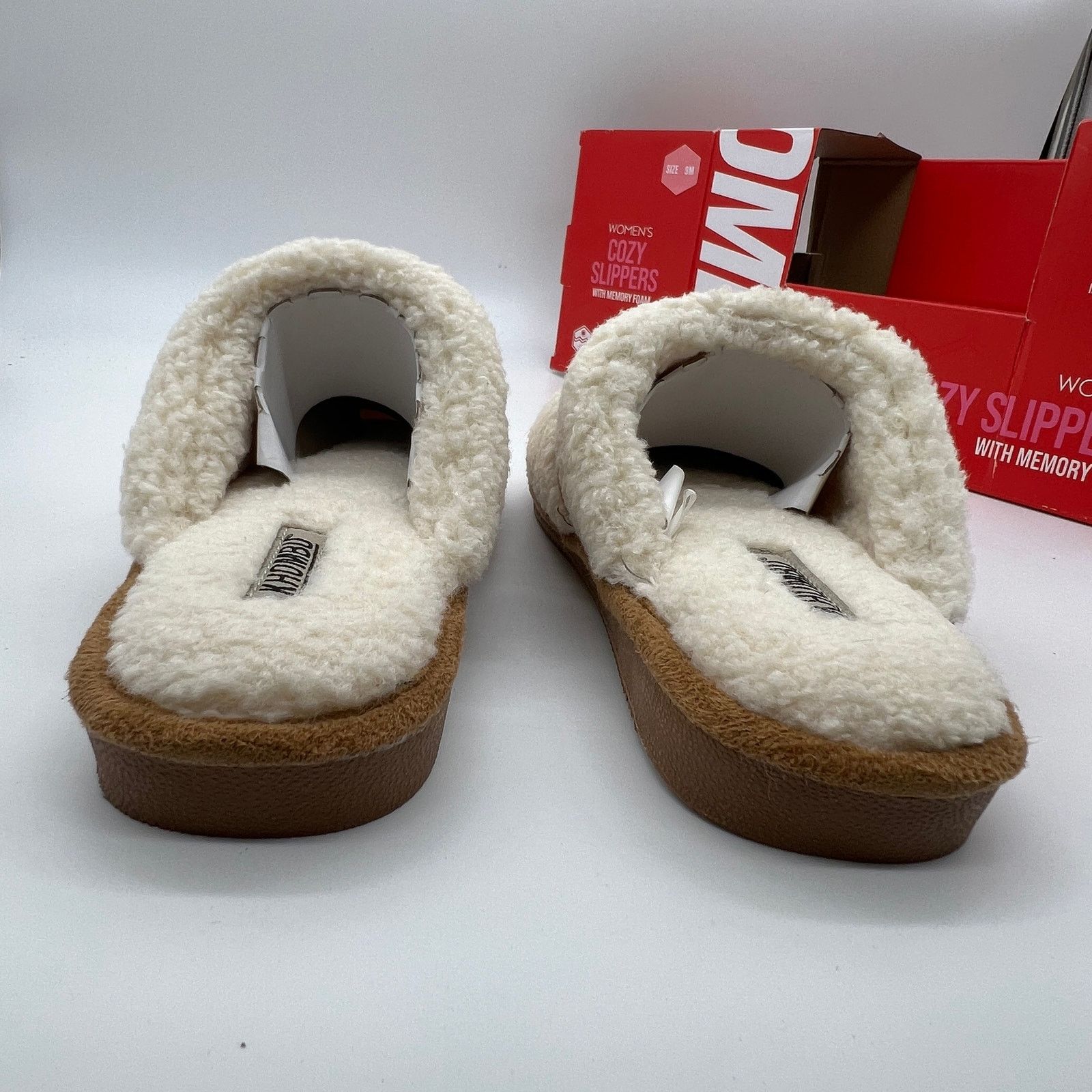 Other Khombu Cozy Faux Fur Slippers Dede Size 9 Medium Ivory Size US 9 / IT 39 - 6 Thumbnail