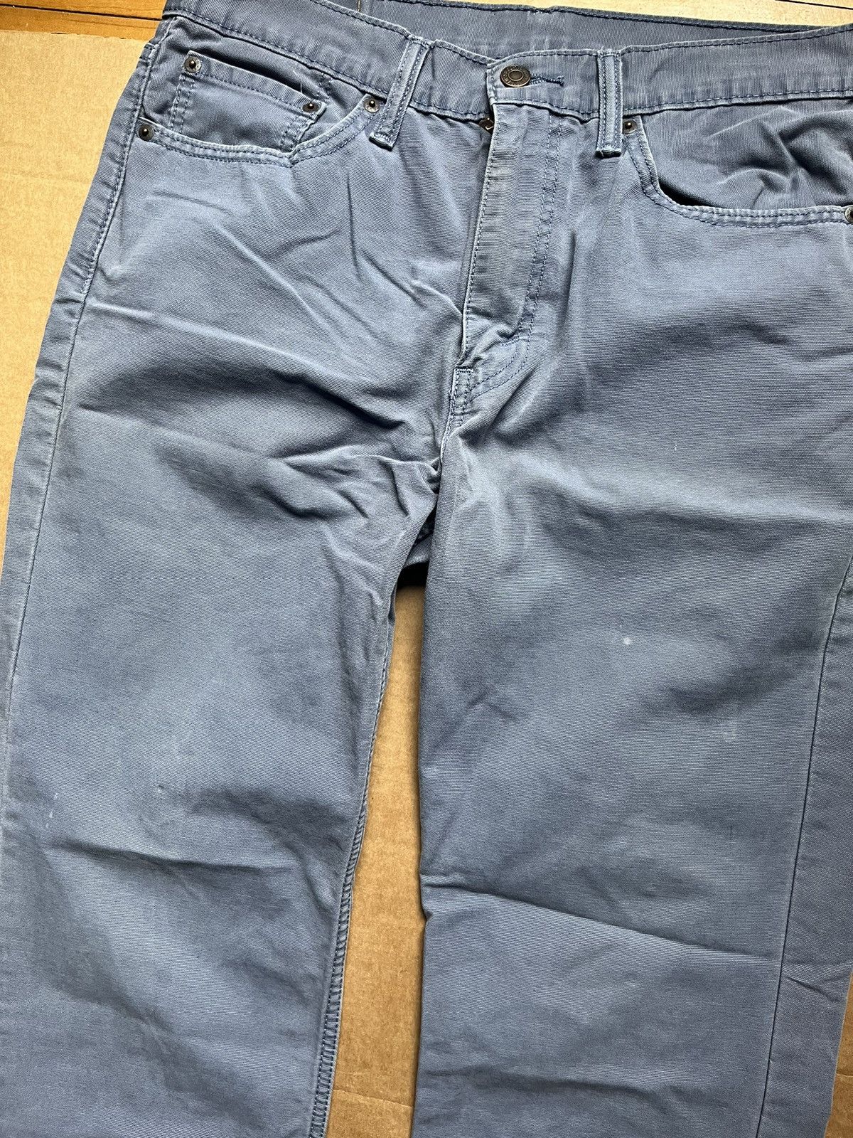 Levi's × Levi's Vintage Clothing × Vintage Vintage White Tag Levi’s Blue Pants 33x34 Size US 33 - 2 Thumbnail