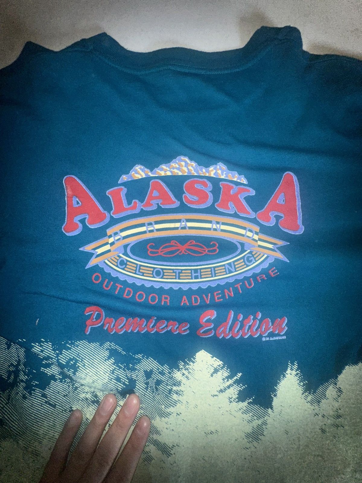 Vintage Vintage screen print of alaska Size US L / EU 52-54 / 3 - 5 Thumbnail