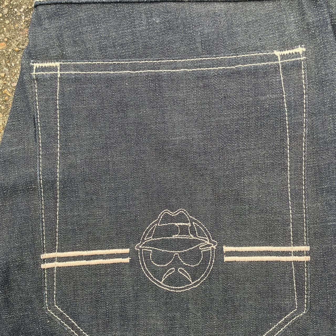 Vintage Lowrider “Sin City” denim baggy jeans Size US 32 / EU 48 - 3 Thumbnail
