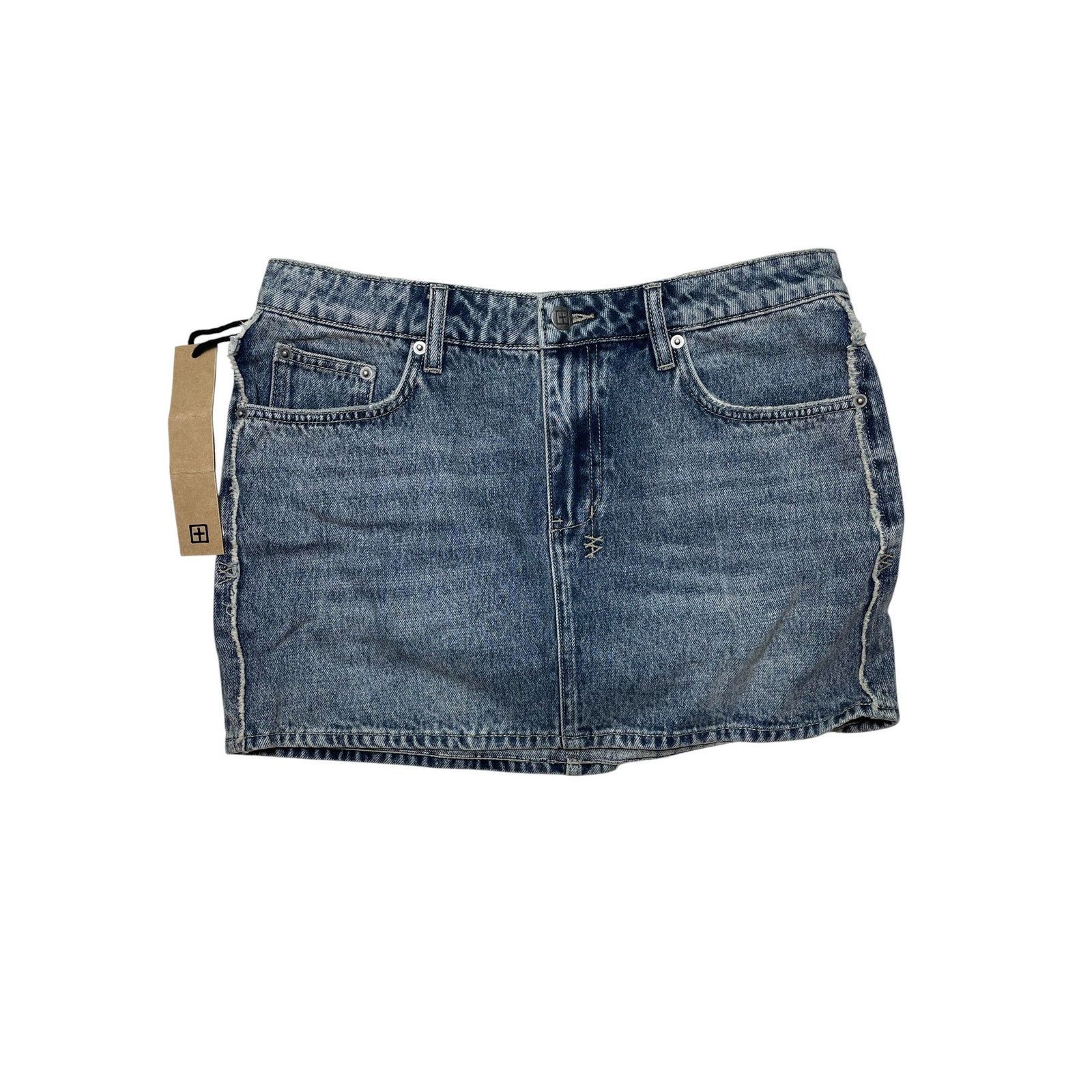 Ksubi Ksubi Light Wash Denim Skirt Size 28" / US 6 / IT 42 - 1 Thumbnail