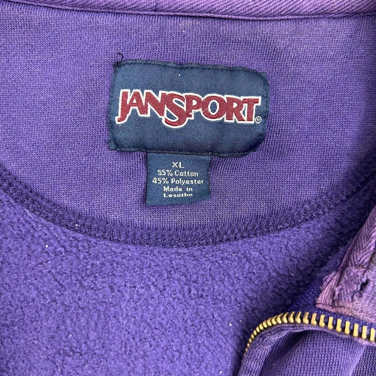 Jansport Vintage Jansport Sweatshirt Men Full Zip Long Sleeve XL Size US XL / EU 56 / 4 - 3 Thumbnail