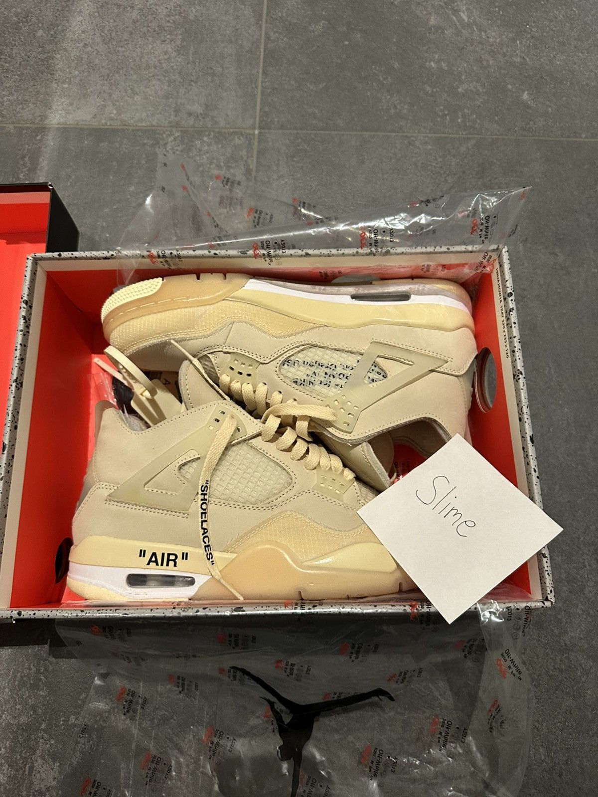 Jordan Brand × Off-White Jordan 4 X Off White Size US 9 / EU 42 - 2 Thumbnail