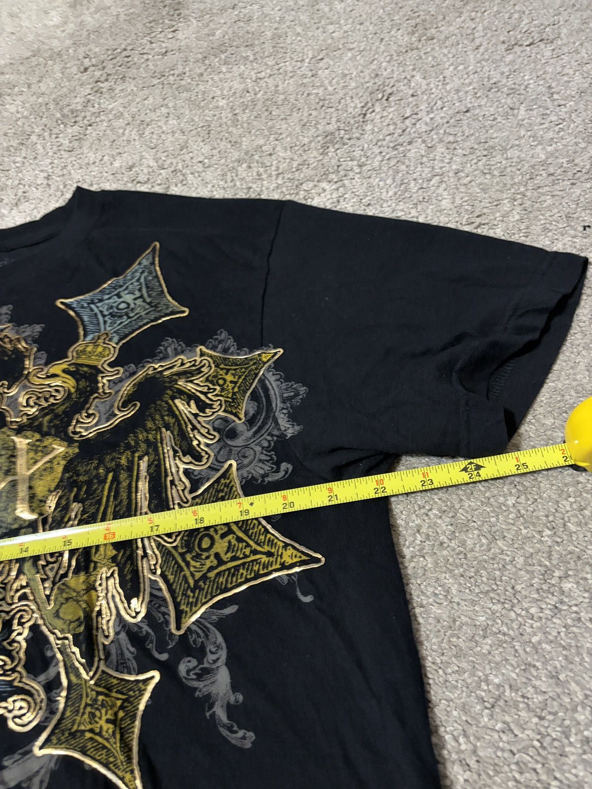 Affliction Vintage Y2K Decoded Affliction Shirt Size Large Double Sided Size US L / EU 52-54 / 3 - 6 Thumbnail