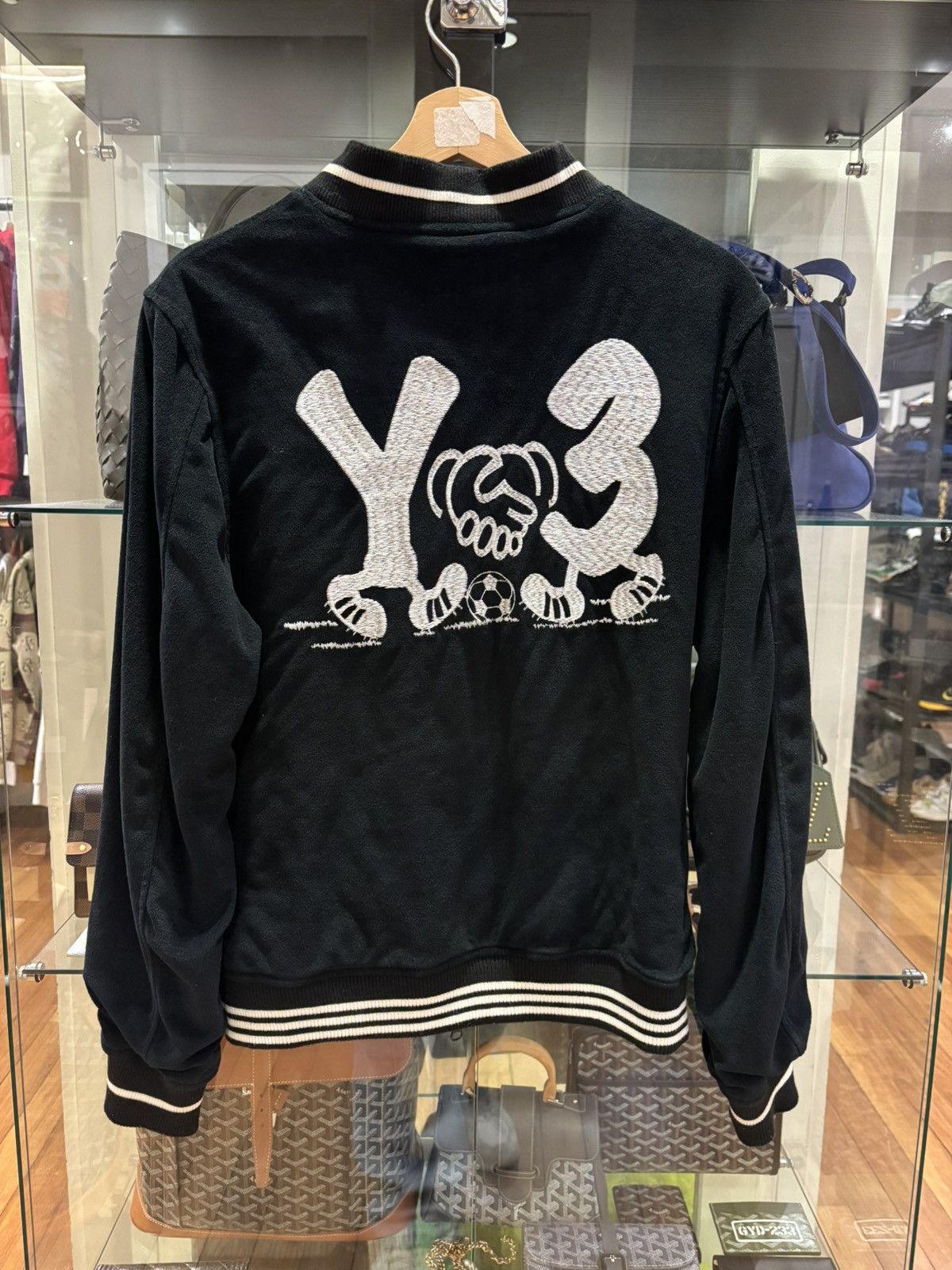 Y-3 Y-3 SS14 ‘Shake Hands’ Reversible Bomber Size US S / EU 44-46 / 1 - 2 Thumbnail