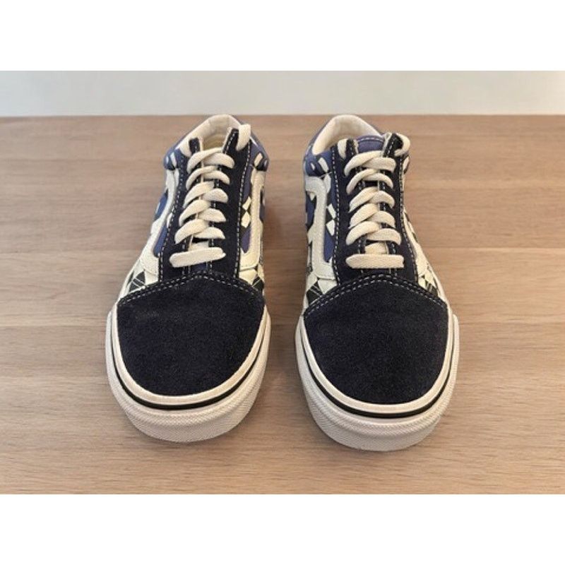 Vans Blue Vans Tennis Sneakers Checked Female Sz 6.5 Size US 6.5 / IT 36.5 - 2 Thumbnail