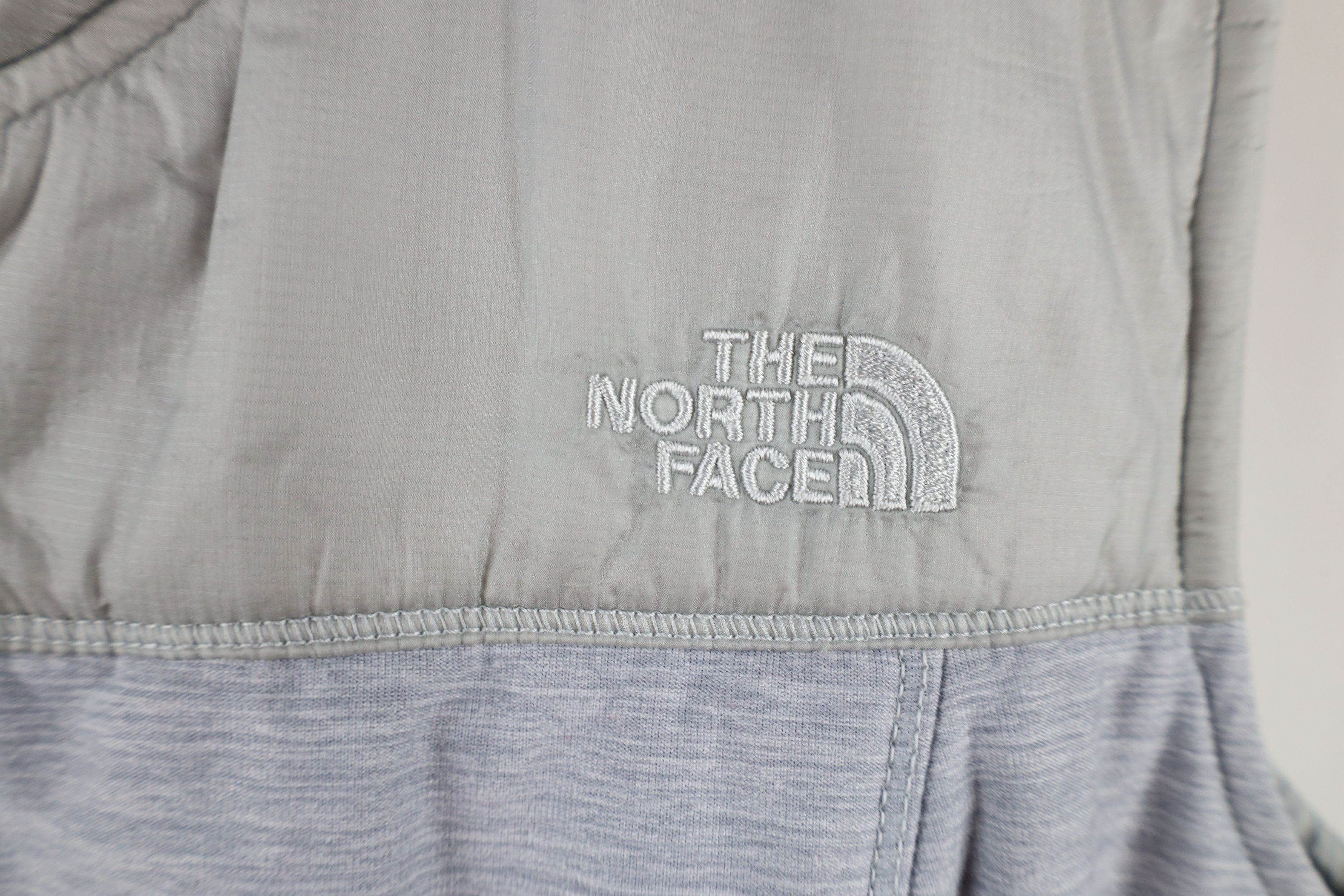 The North Face × Vintage The North Face Pseudio Quilted Micro Puffer Vet Jacket Size L / US 10 / IT 46 - 4 Thumbnail