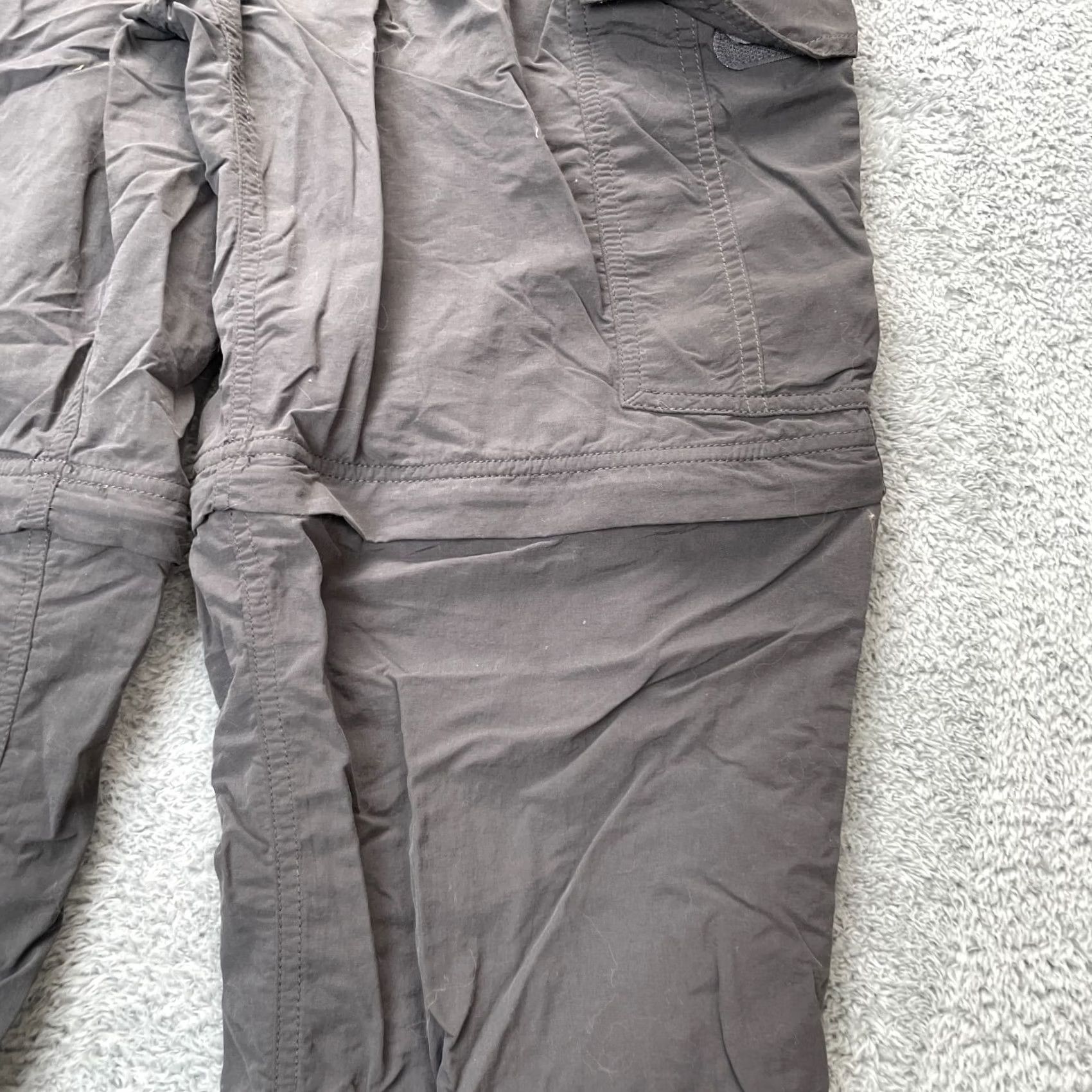 Vintage Craghoppers Pants Mens 34 Gray Convertible Cargo Utility Logo Outdoor Hiking MTB Pants Size US 34 / EU 50 - 6 Thumbnail