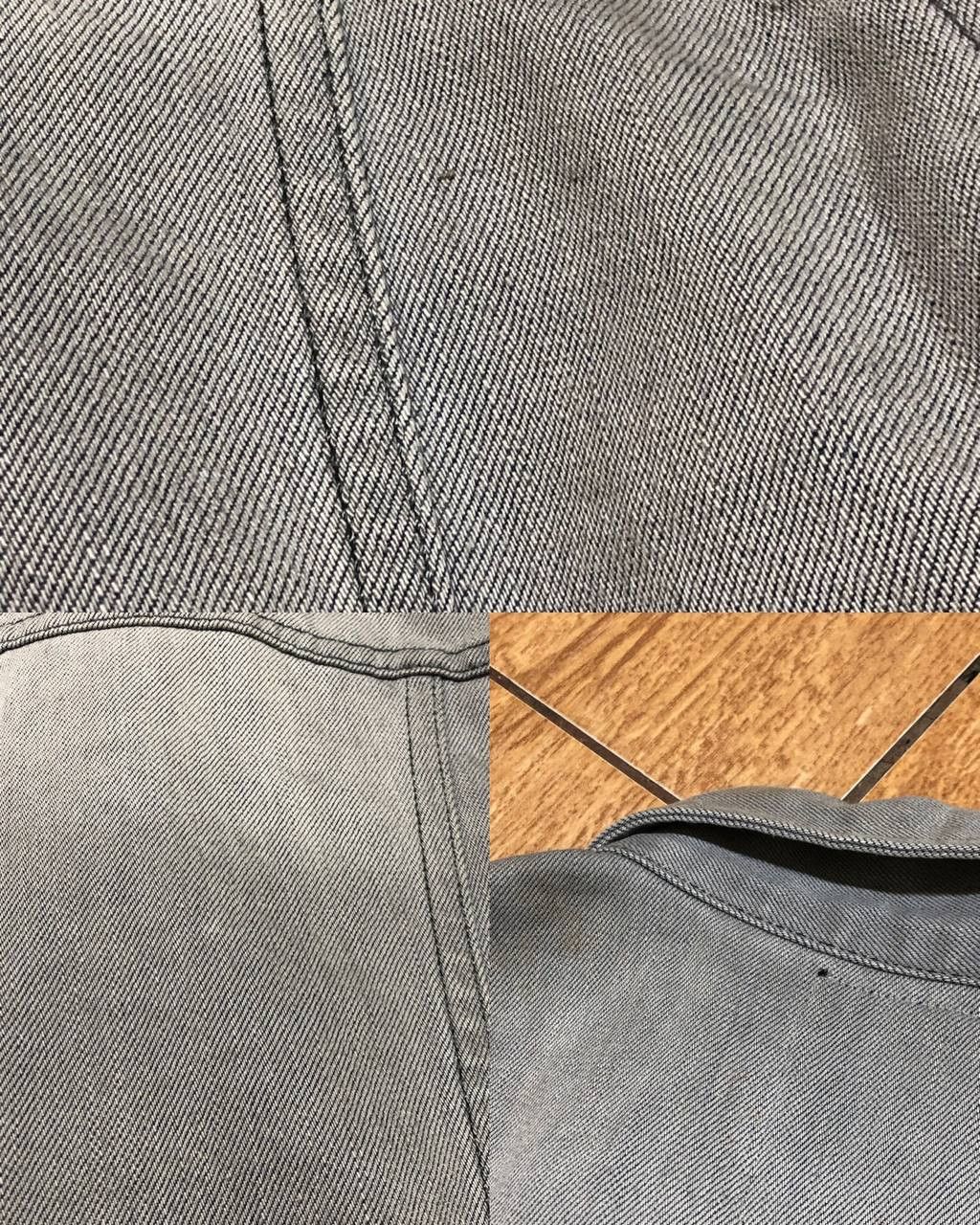 Allsaints vintage denim jacket gray Y2K Allsaints size M Streetwear Size US M / EU 48-50 / 2 - 23 Thumbnail