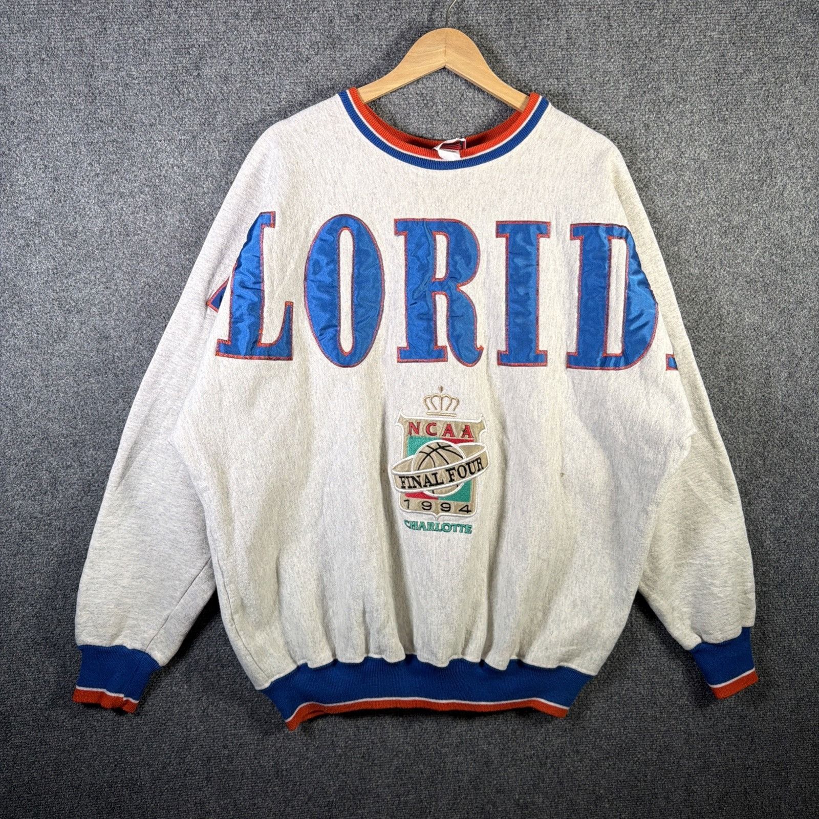 NCAA Vintage Florida Gators Sweatshirt XL 90s NCAA Final Four Size US XL / EU 56 / 4 - 4 Thumbnail