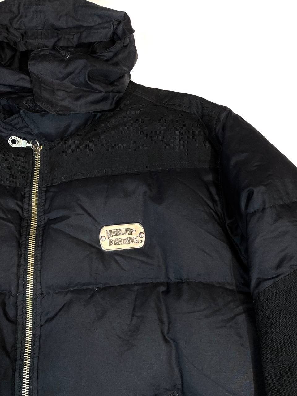 Harley Davidson × Vintage Harley Davidson Down Men Jacket Vintage Made in Italy Size US XL / EU 56 / 4 - 6 Thumbnail