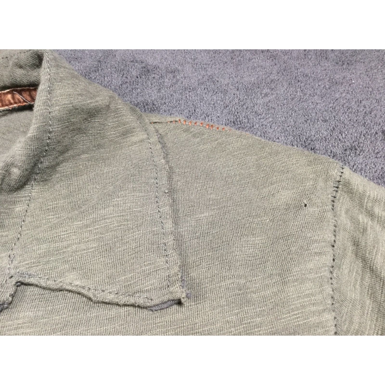 Vintage True Grit Polo Shirt Men Medium Short Sleeve Gray-Green Mix Casual Vintage Size US M / EU 48-50 / 2 - 6 Thumbnail