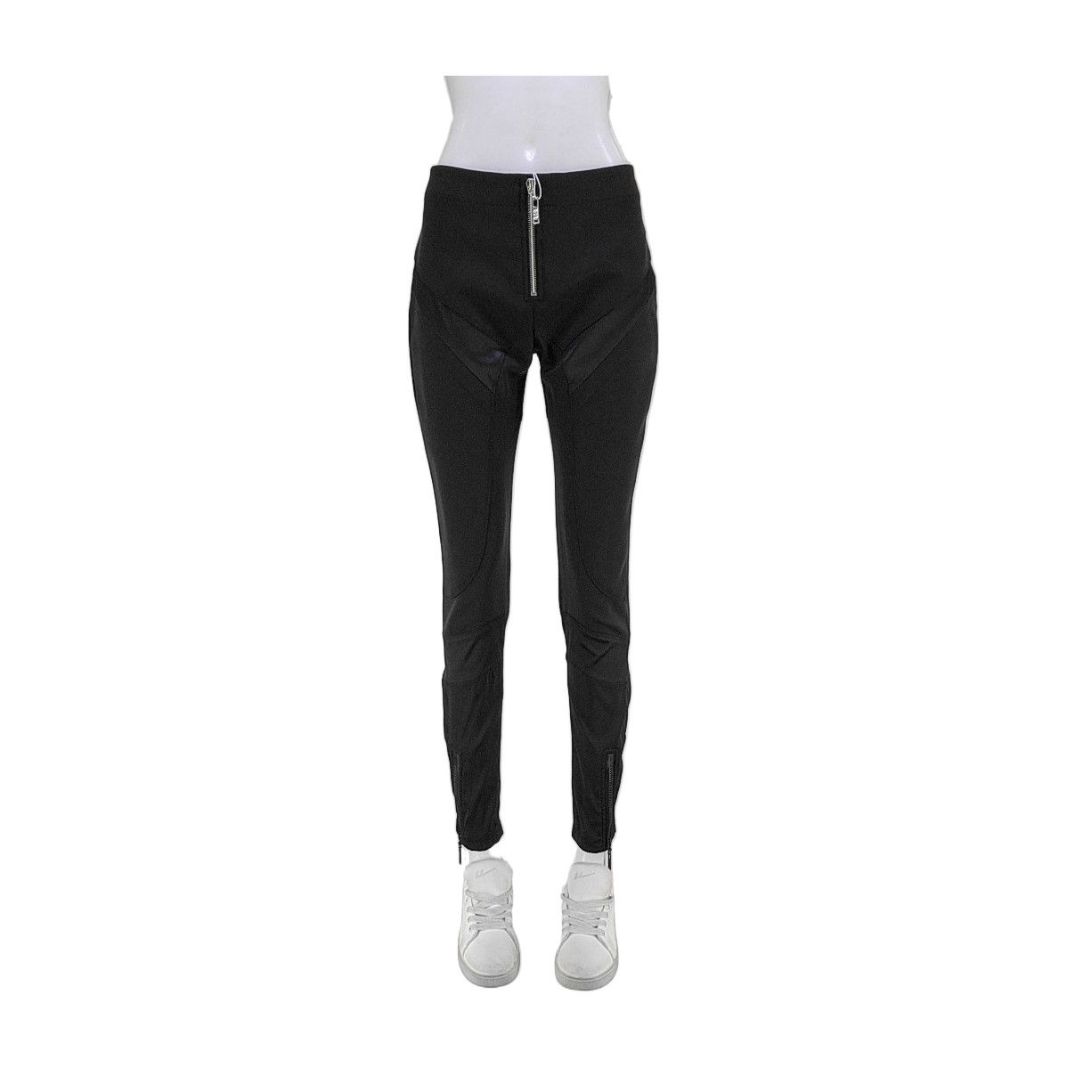 Louis Vuitton Louis Vuitton Black Silk Blend Pants Size 38 Size 27" / US 4 / IT 40 - 1 Thumbnail