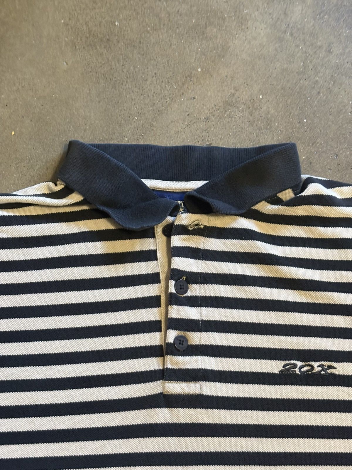 Wrangler Wrangler 20X Striped Polo Shirt – Vintage Short Sleeve Size US L / EU 52-54 / 3 - 2 Thumbnail