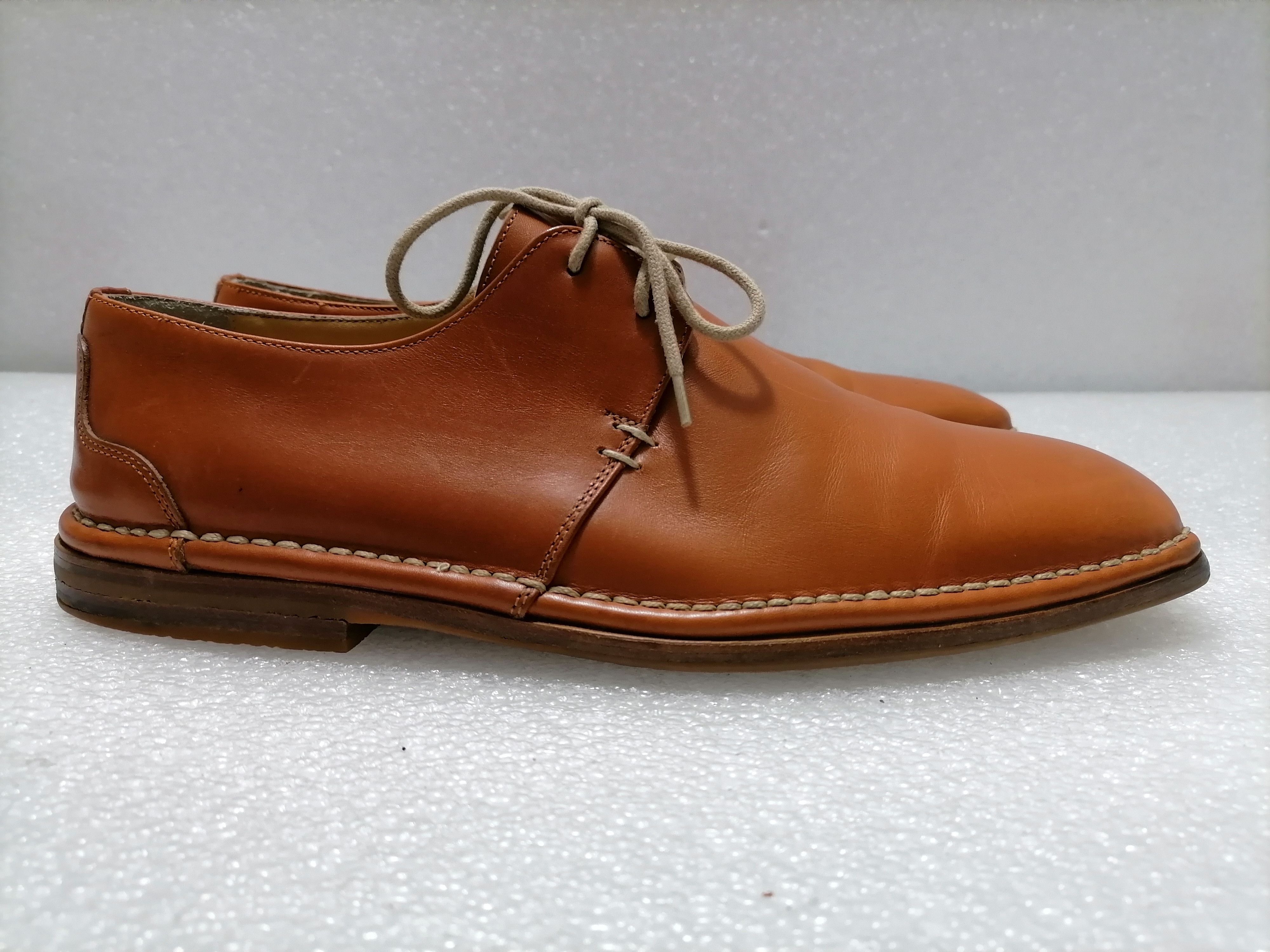 Bruno Magli Leather Man Shoes Handmade Size US 9 / EU 42 - 4 Thumbnail