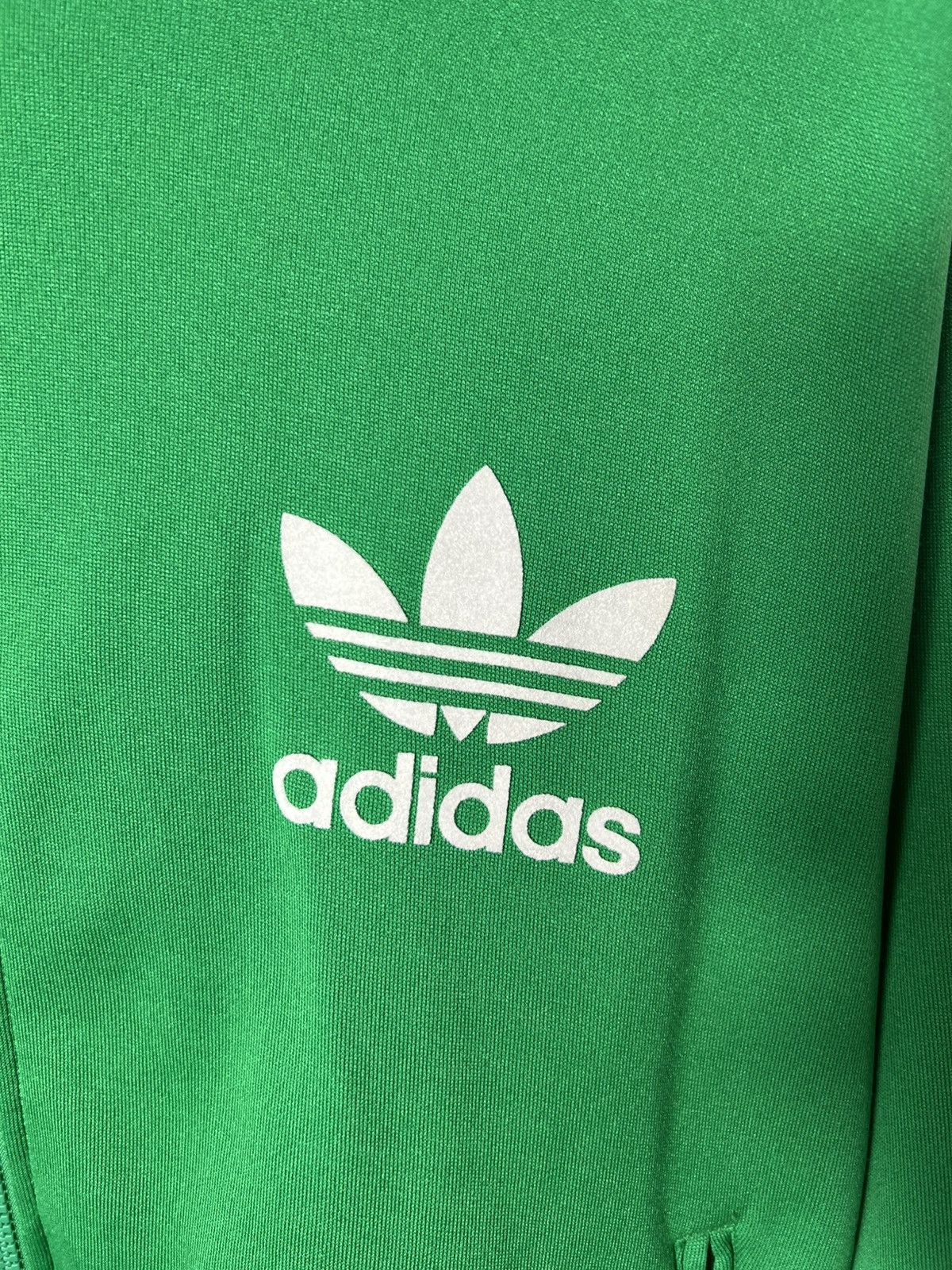 Adidas Vintage streetwear y2k hype Adidas Zip Hoodie Green Size US L / EU 52-54 / 3 - 4 Thumbnail